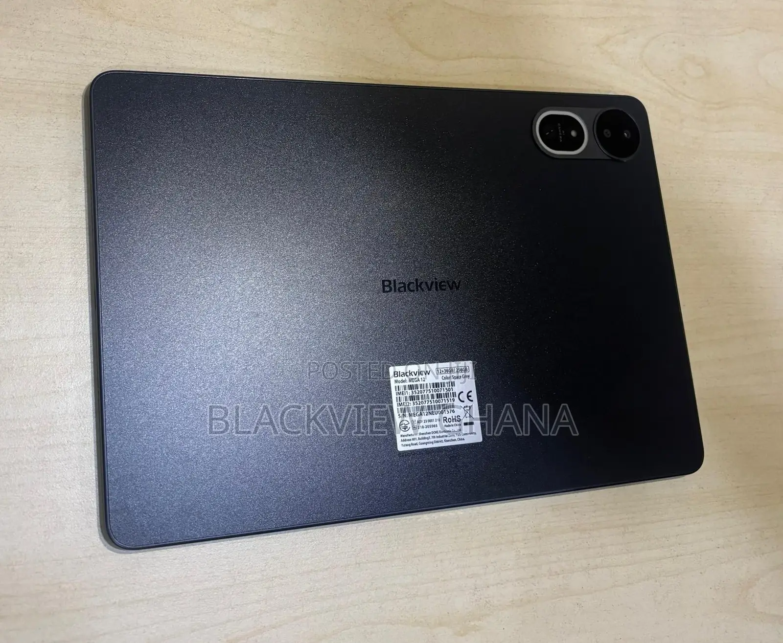 New Blackview Mega 12 256 GB Gray