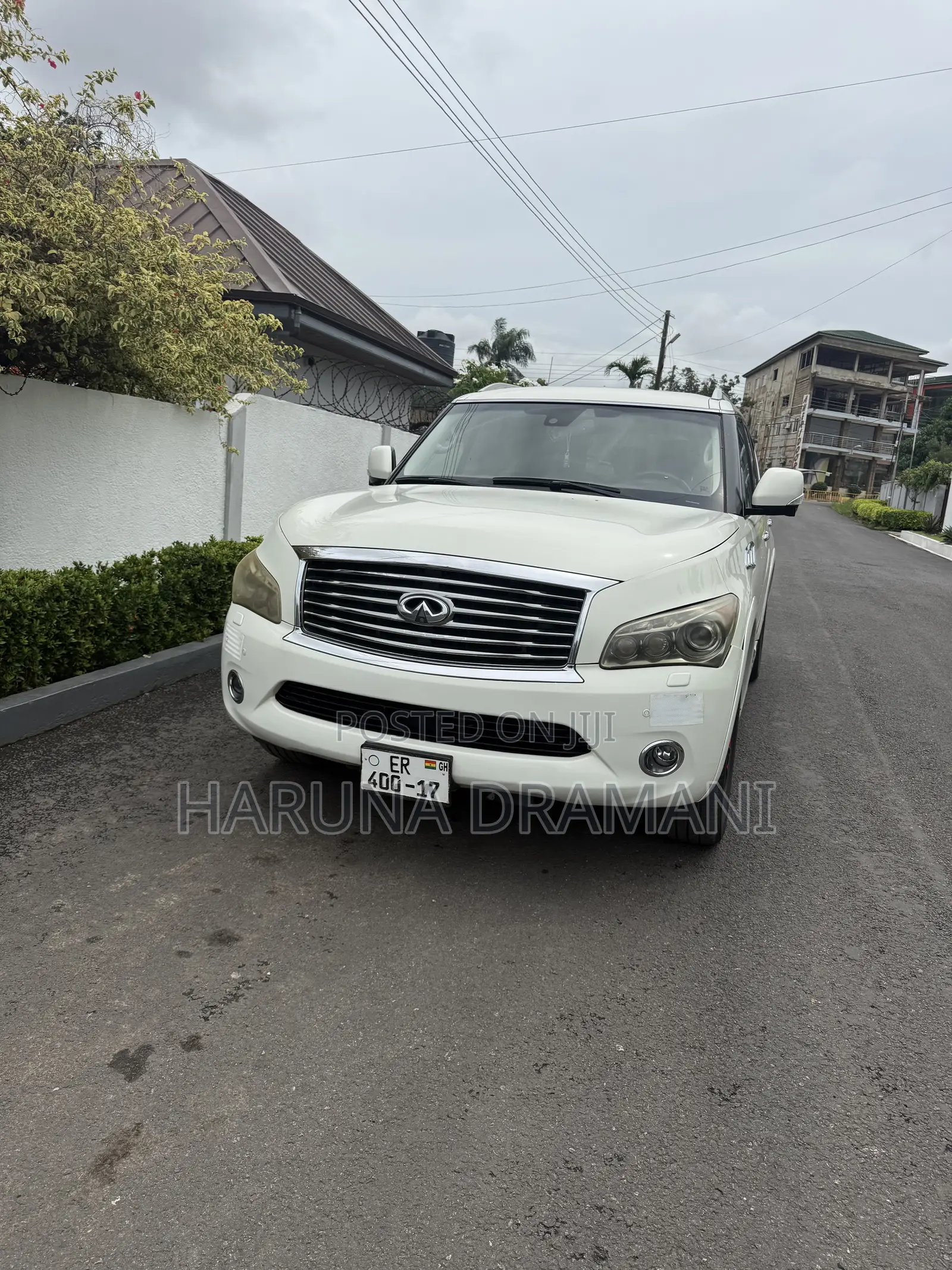 Infiniti QX56 2012 White