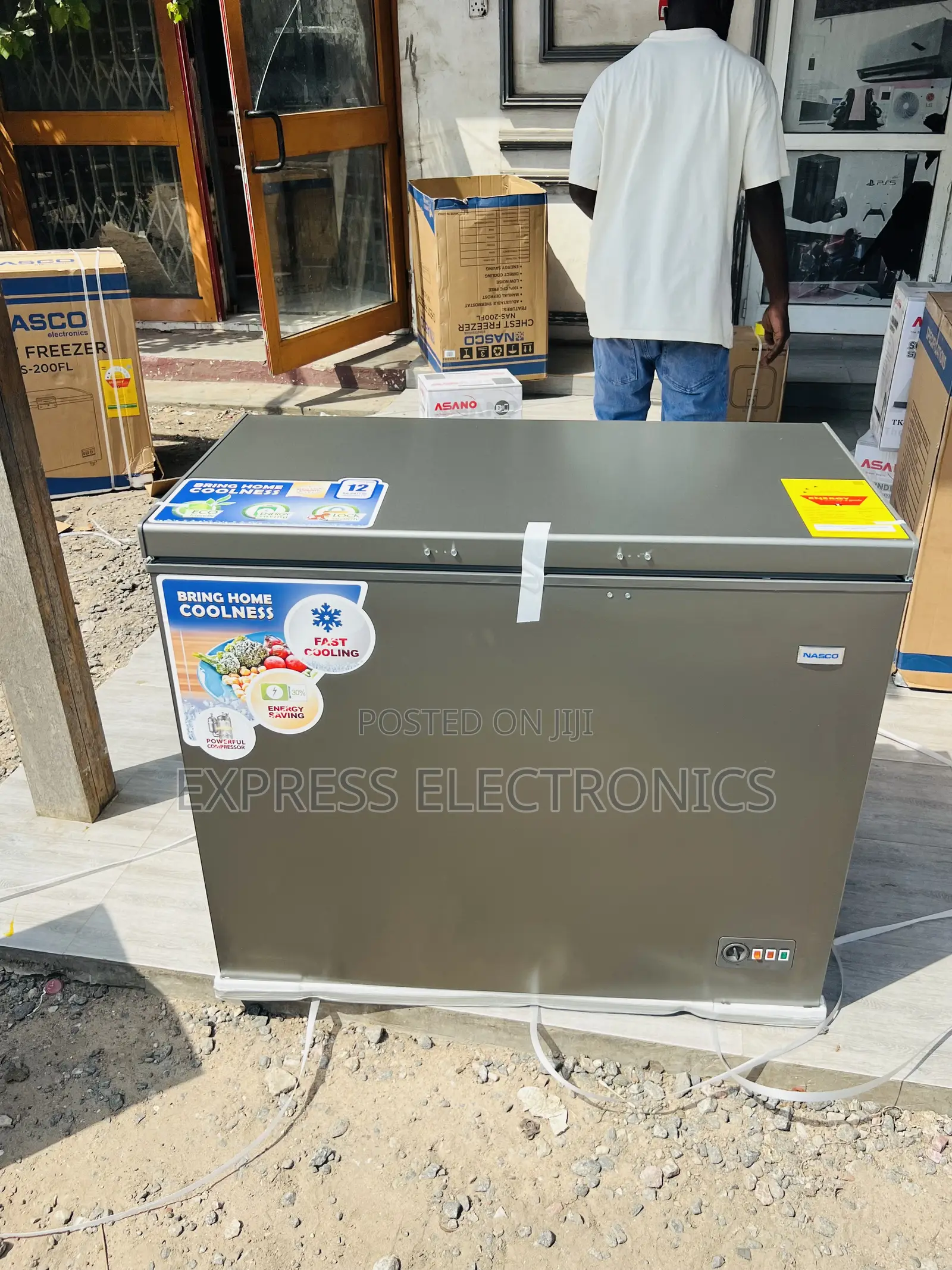 Text Us Fir Your Nasco Chest Freezer 200l
