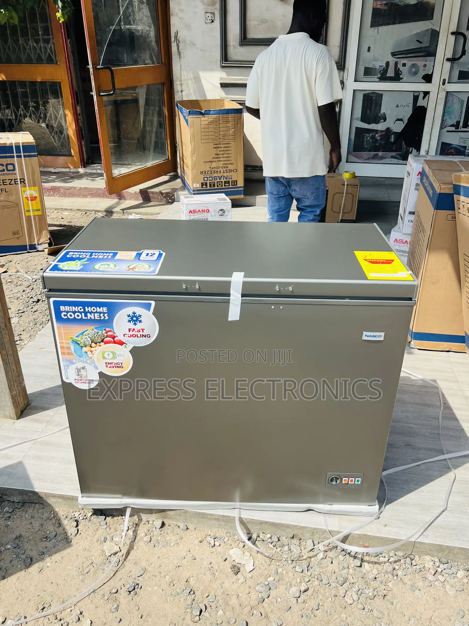Hot  Deals on Nasco Chest Freezer 200l