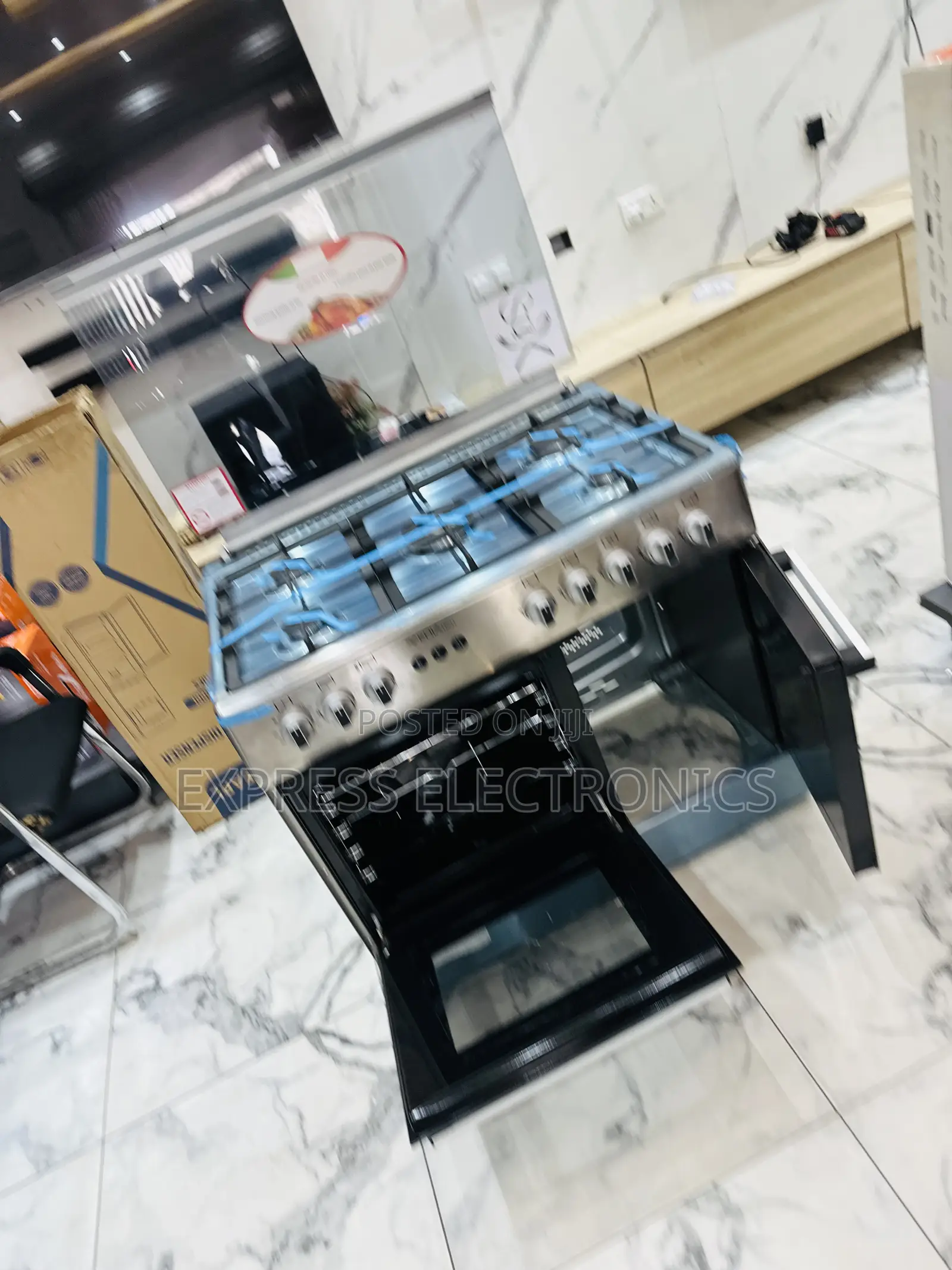 Ultra Midea Tech Gas Cooker Oven 5burner 60/90