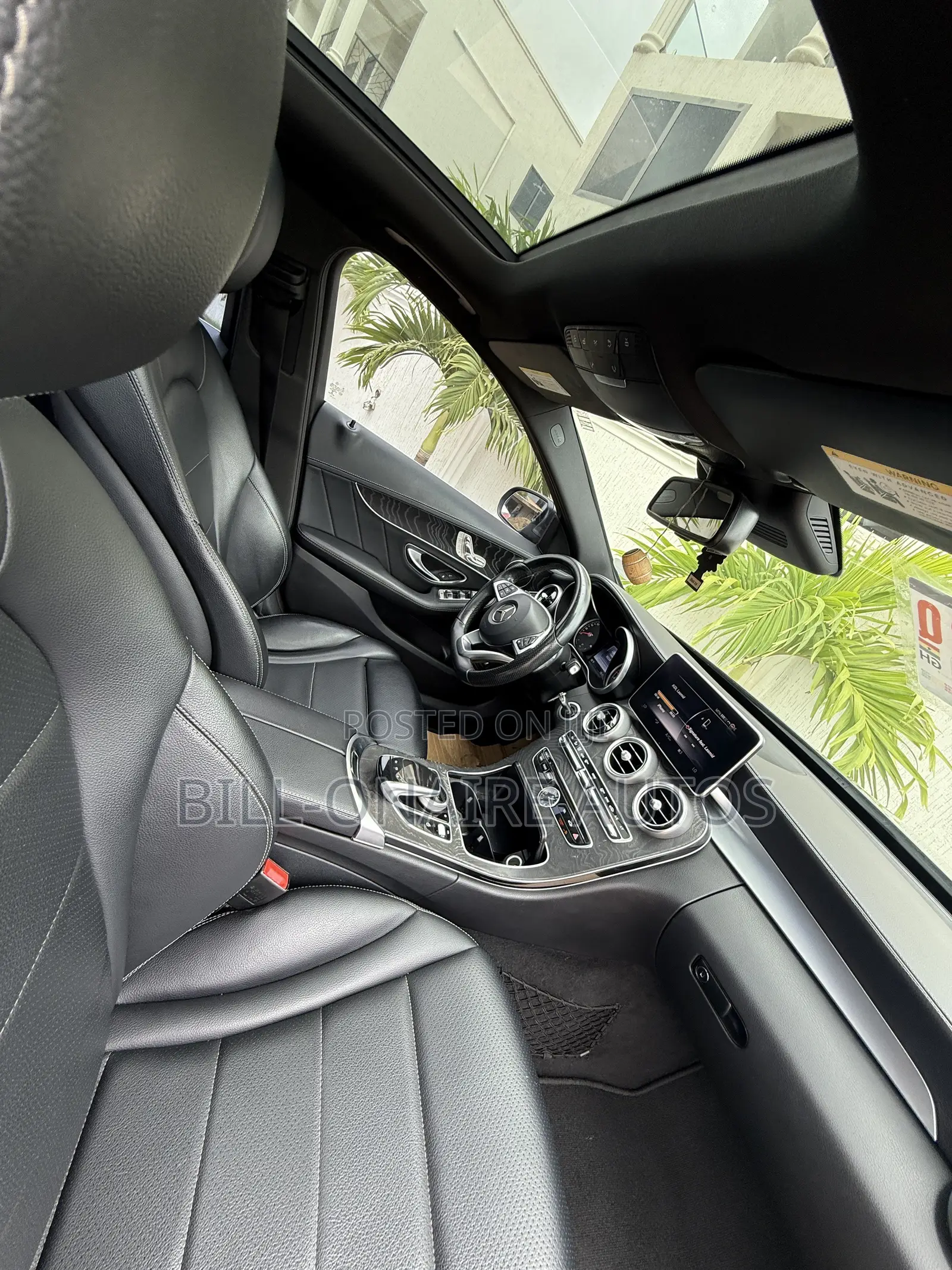 Mercedes-Benz C300 Sport 4Matic Sedan AWD (2.0L 4cyll 7A) 2016 Gray