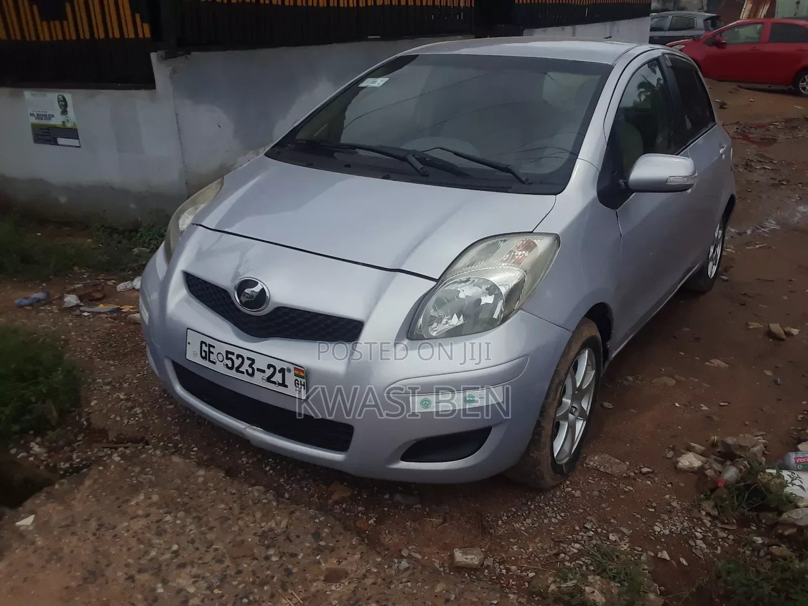 Toyota Yaris 2010 Gray