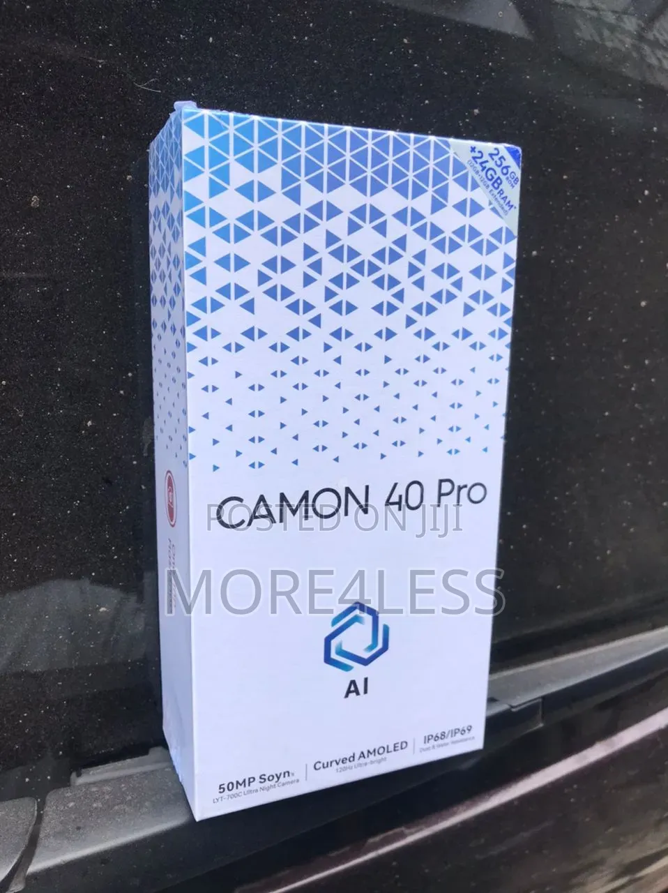New Tecno Camon 40 Pro 5G 256 GB Black