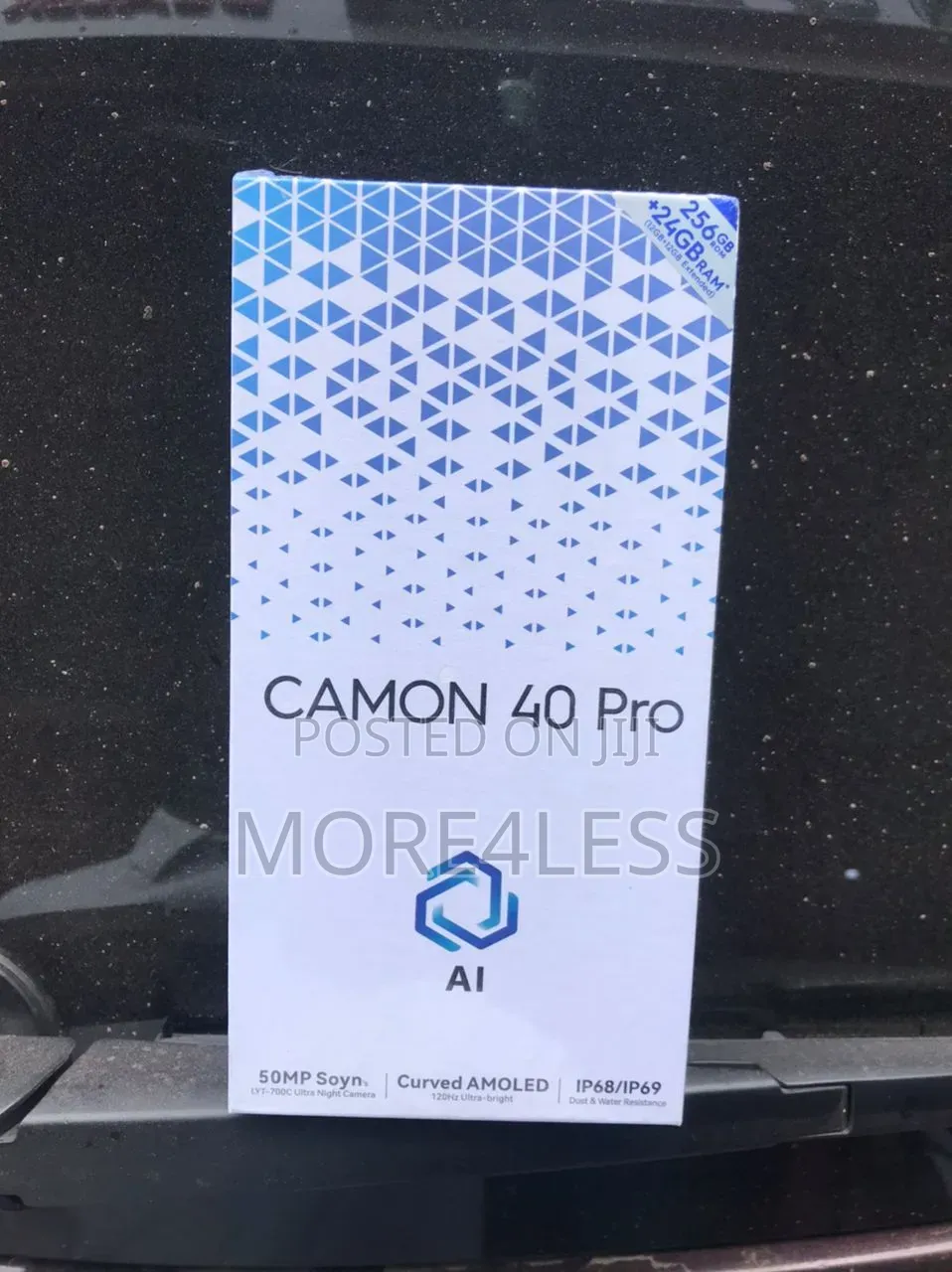 New Tecno Camon 40 Pro 5G 256 GB Black