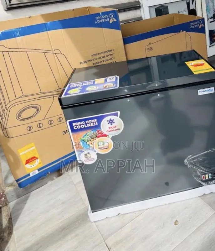 Check Out Nasco Single Door Chest Freezer(200l)Nas-250fl 