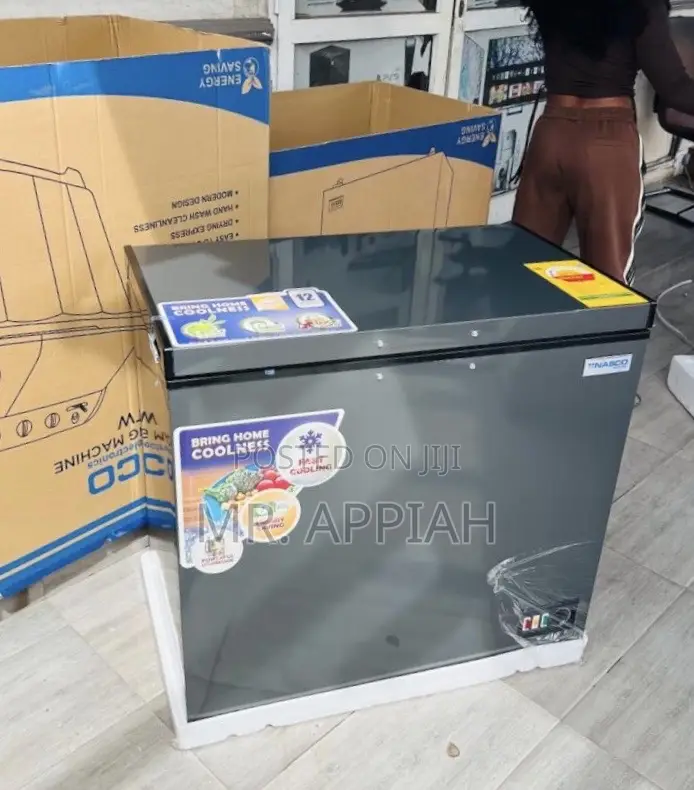 Effortless Cooling Nasco Nas-250fl 200l Electric Chest Freezer 