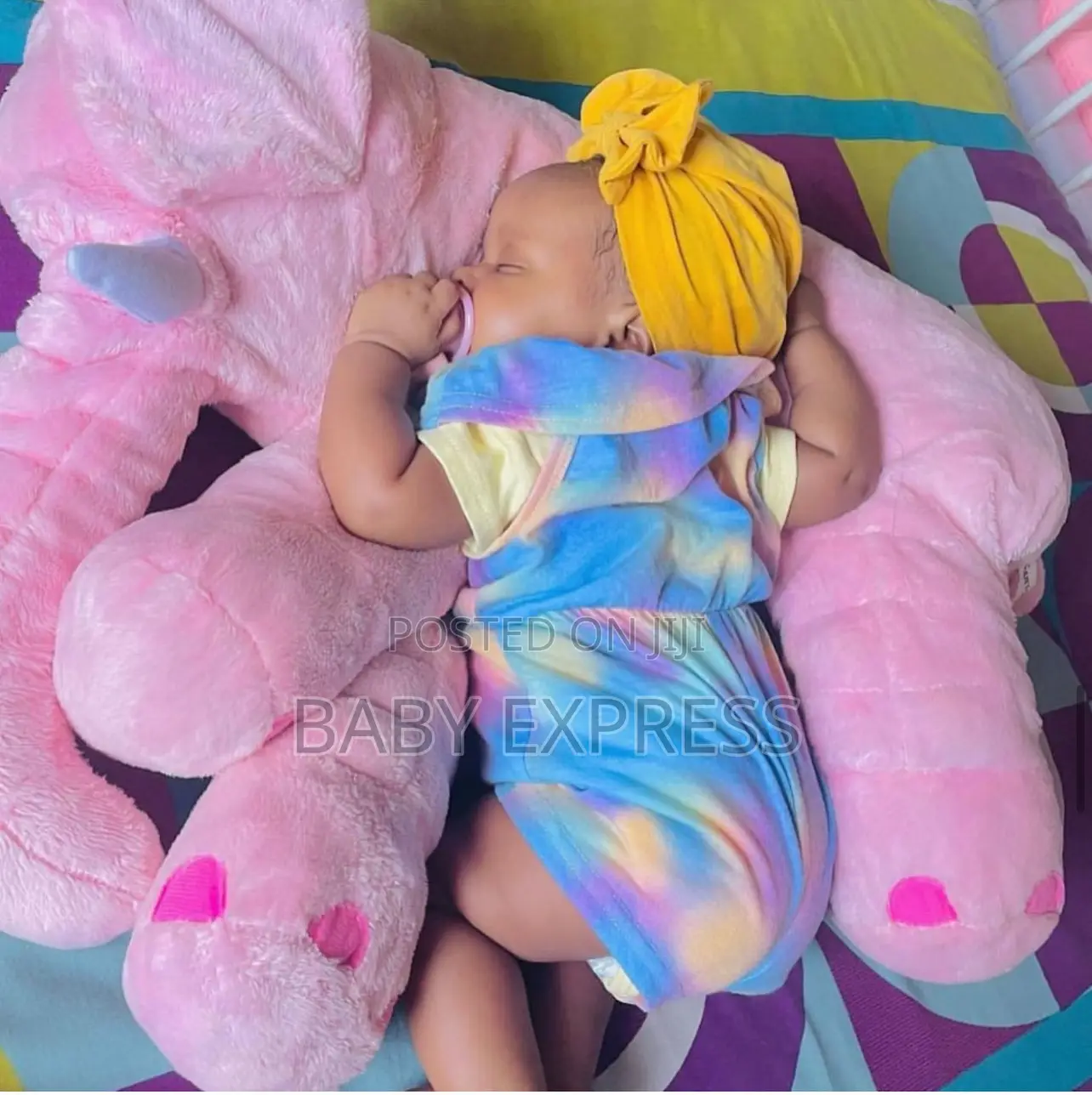 Ultra-soft Baby Multi-purpose Elephant Support Play Pillow