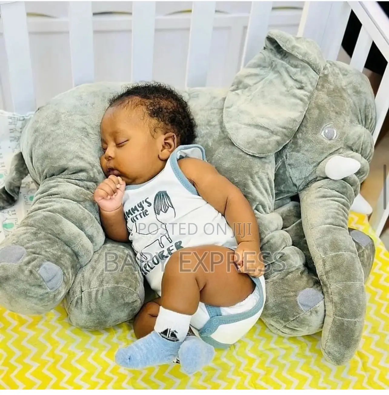 Ultra-soft Baby Multi-purpose Elephant Support Play Pillow