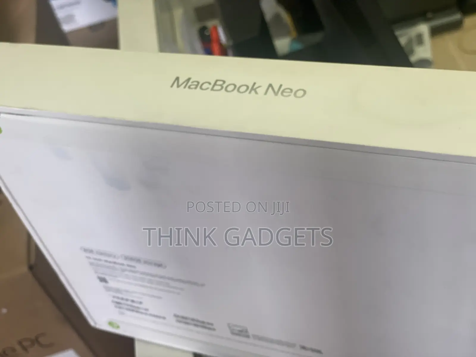 New Laptop Apple MacBook Neo 2026 8GB SSD 256GB