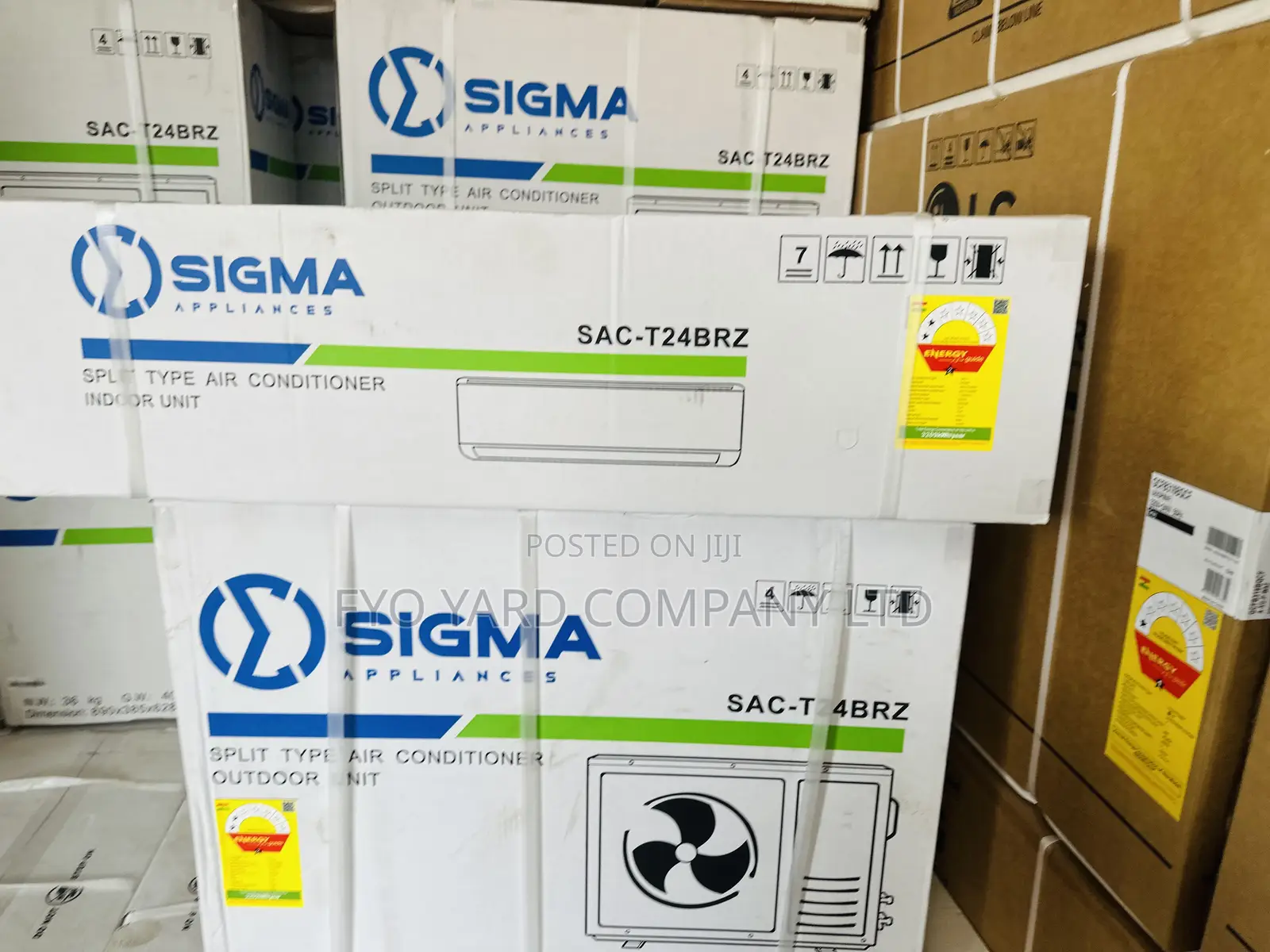 High Energy Efficiency Sigma 2.5hp Turbo Mode Cooling Split Ac