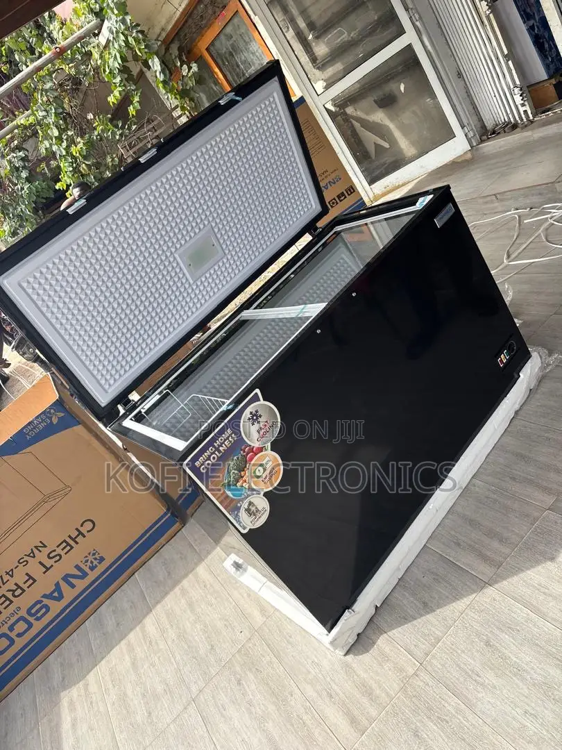 Nasco 400l Black Freezer Built for Bigger Storage Needs