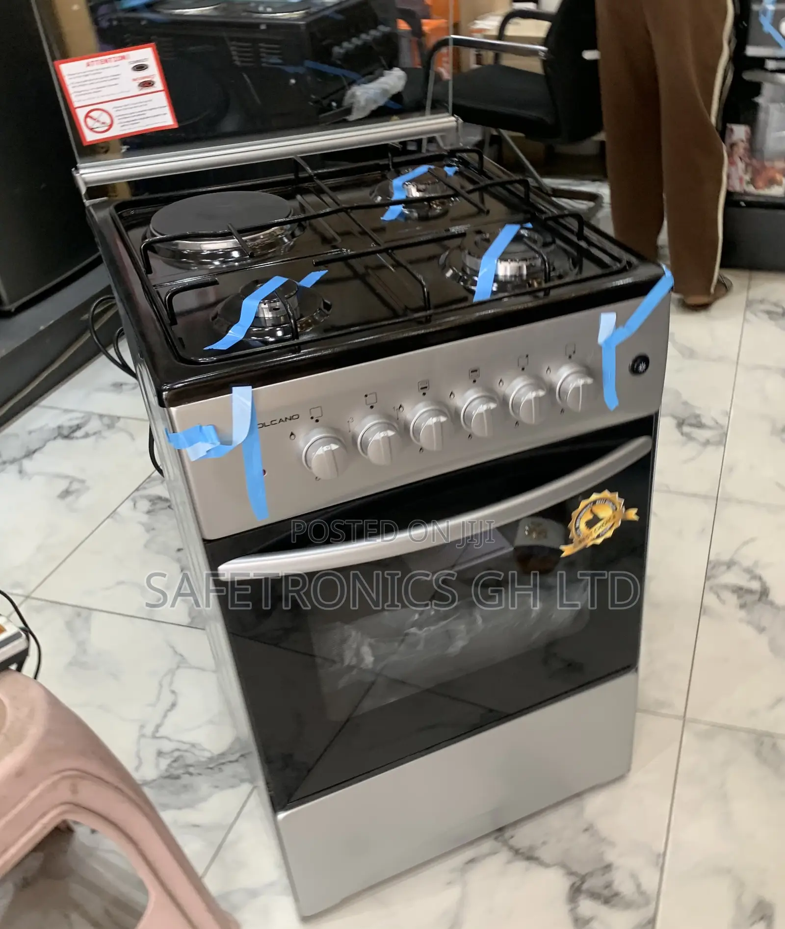 Choose Volcano 50x50 Cooker - 2 Gas.2 Electric