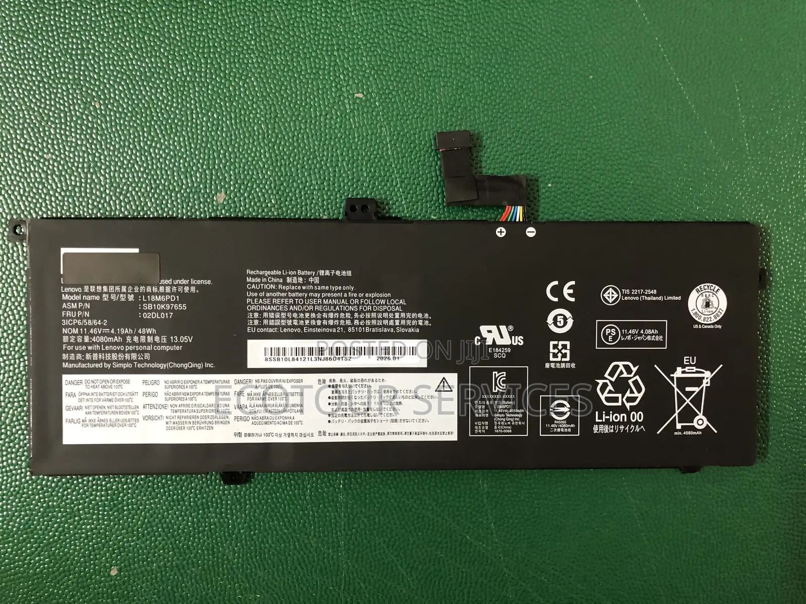 01av470 Laptop Battery For Lenovo Thinkpad 01av471 01av472 L17m6p71