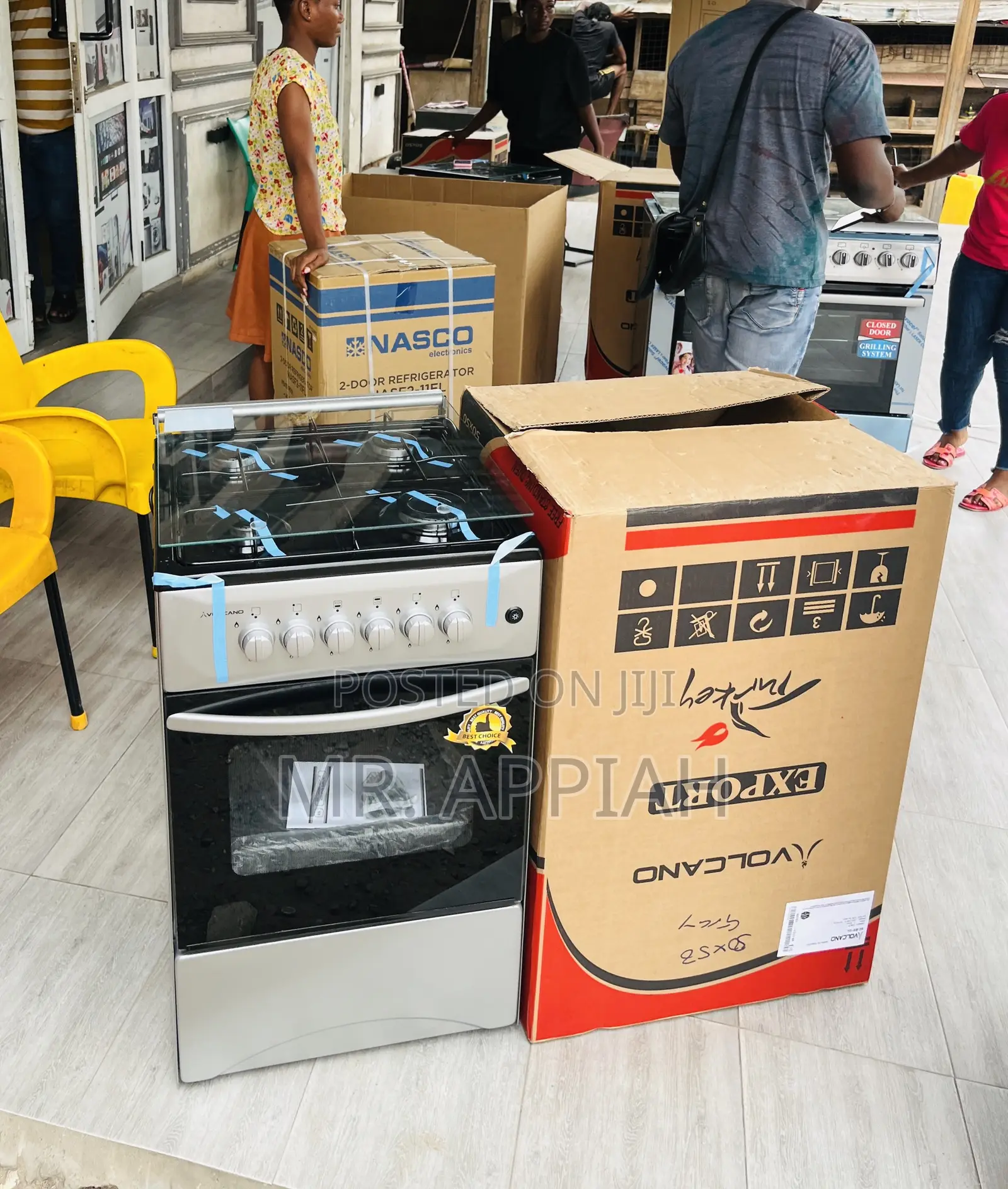 Extremely Authentic Volcano 4b With Oven Grill 