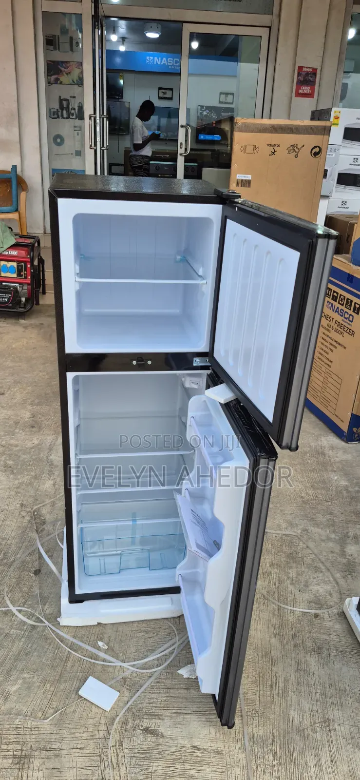 Direct Fast Cooling Nasco Top Freezer 205l With Lock and Key for Sale