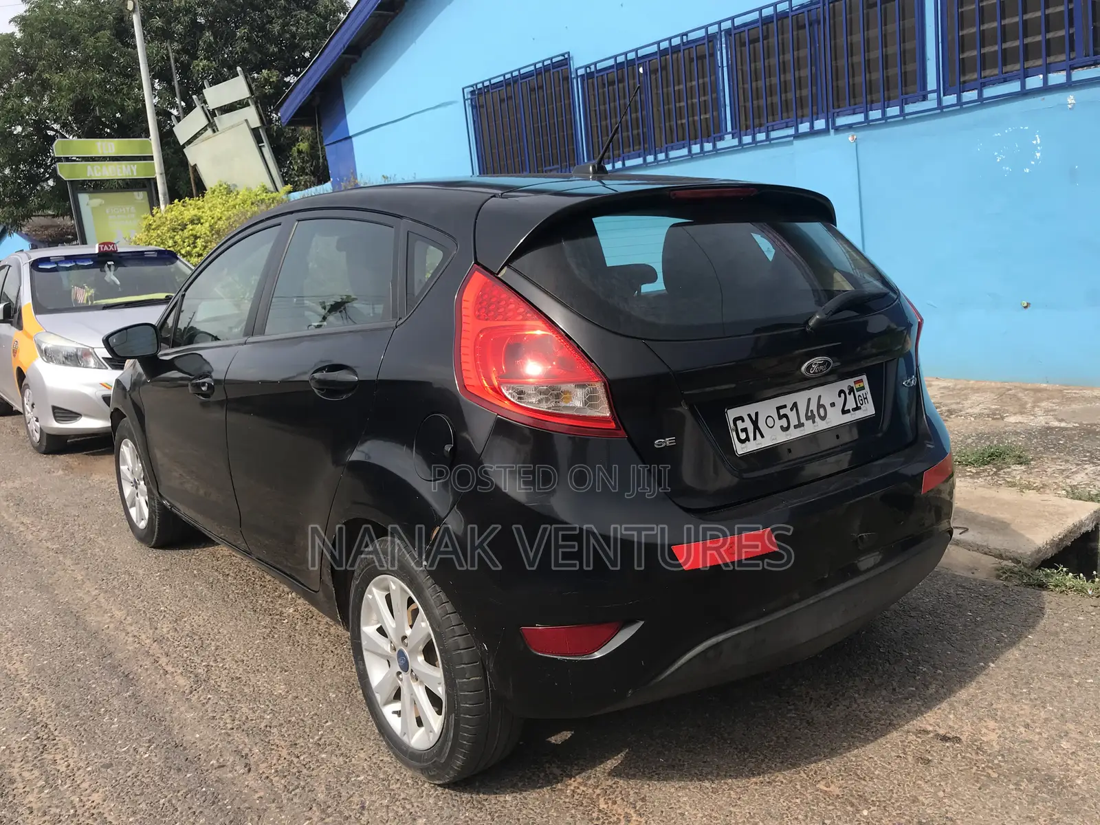 Ford Fiesta SEL Sedan 2012 Black