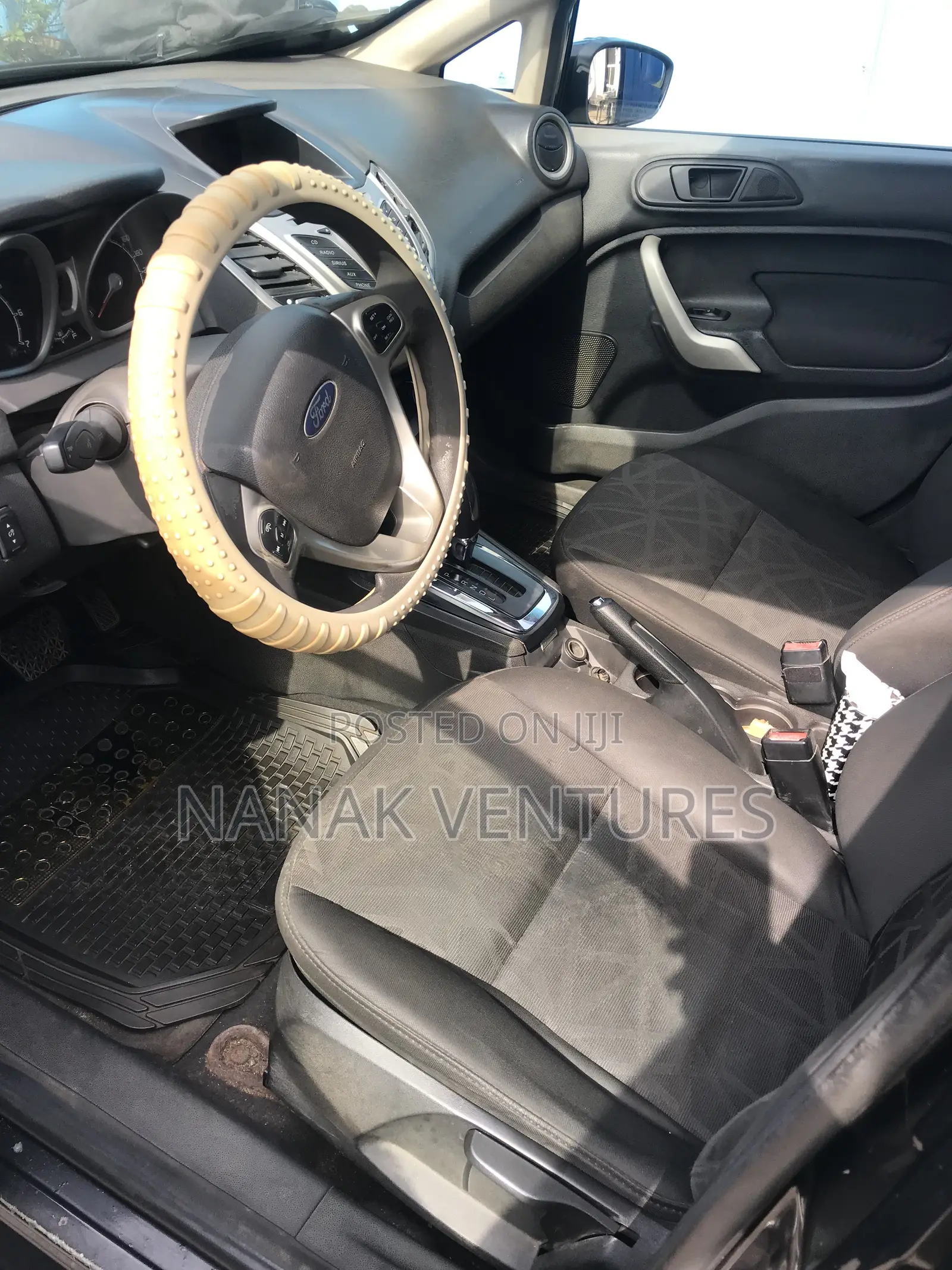 Ford Fiesta SEL Sedan 2012 Black