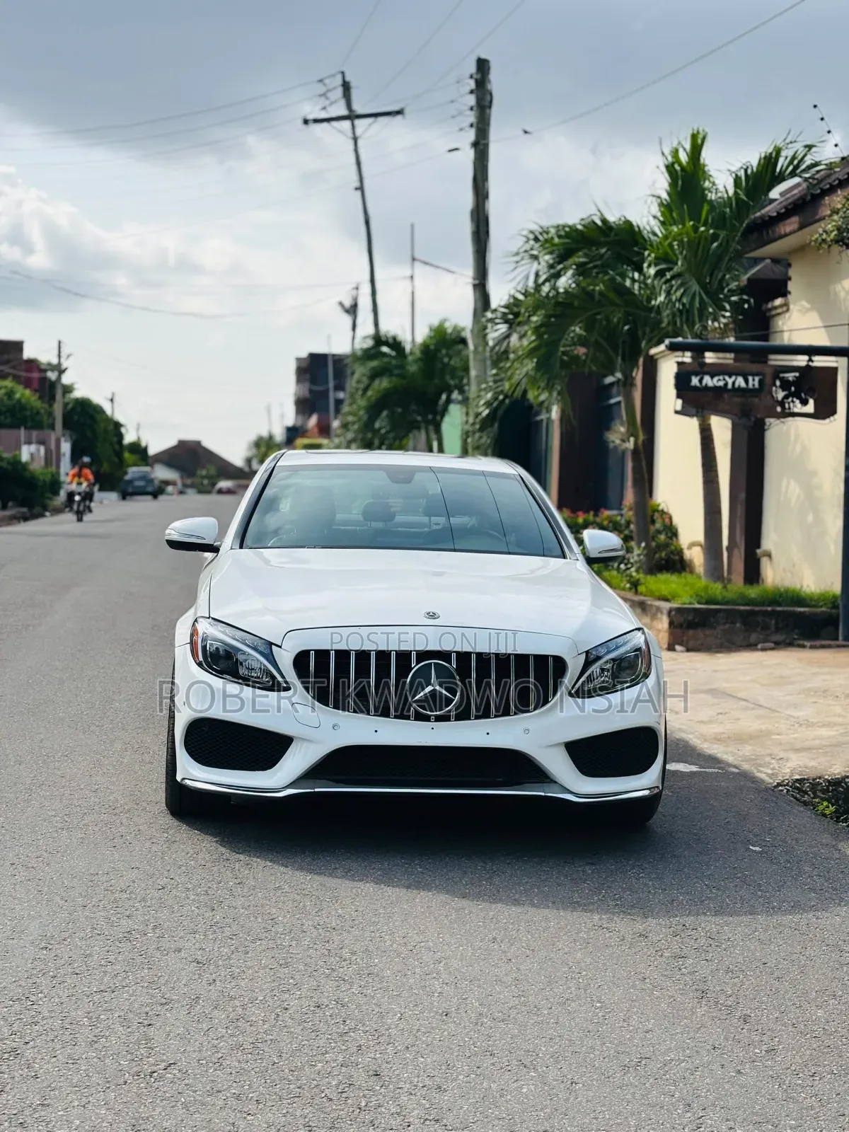 Mercedes-Benz C300 Base C300 AWD 4MATIC Sedan 2018 White