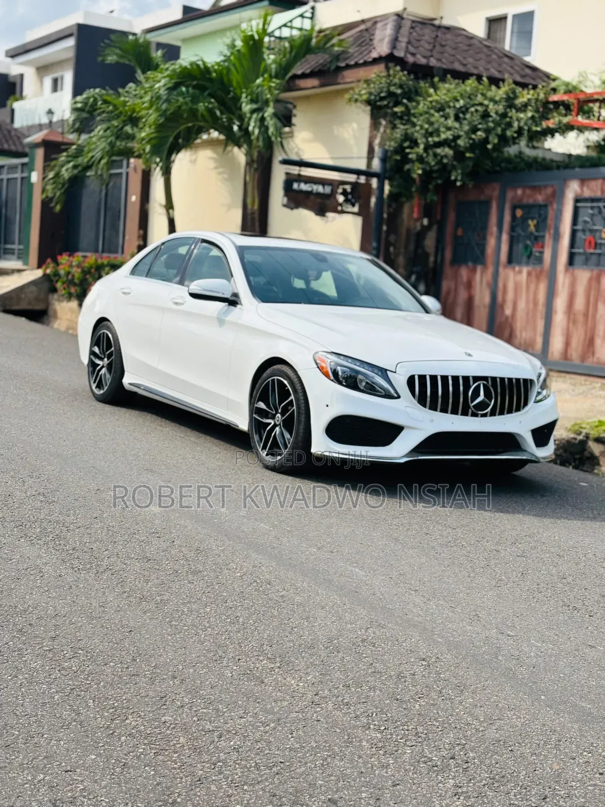 Mercedes-Benz C300 Base C300 AWD 4MATIC Sedan 2018 White