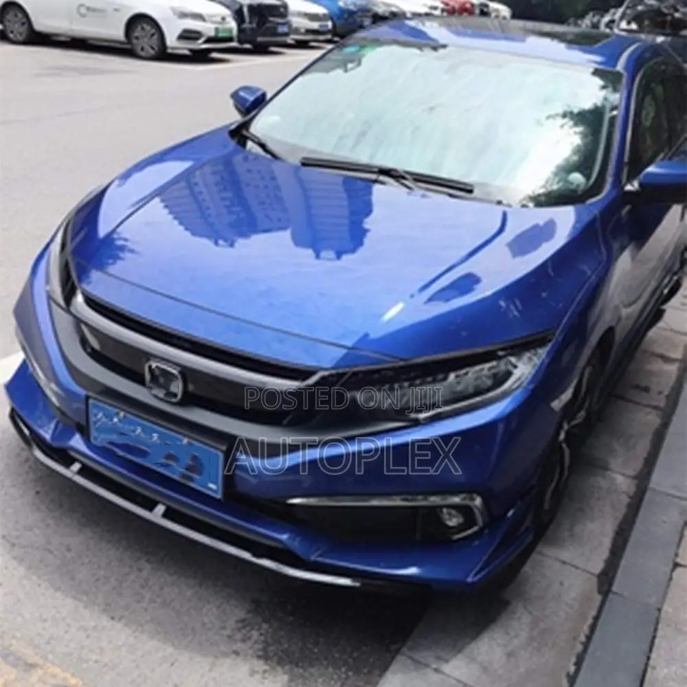 Honda Civic Front Bumper Upgrade Gt Style Rs Style 2016,2017,2018,2019