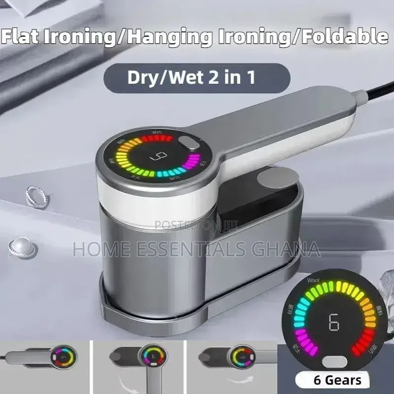 Portable Mini Steam Iron 6 Smart Modes Clothes Steamer