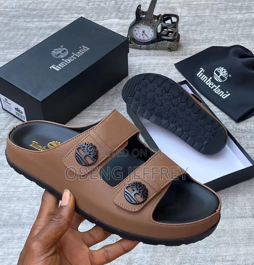 Original Timberland Slides in Brown or Black
