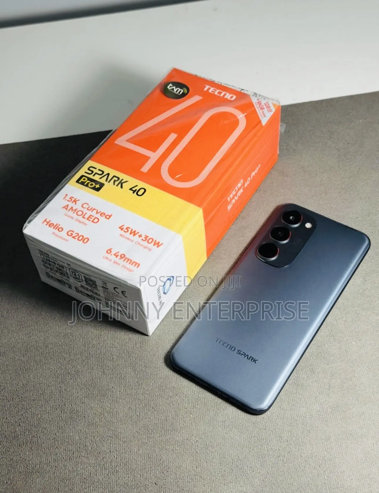 New Tecno Spark 40 Pro+ 256 GB Blue