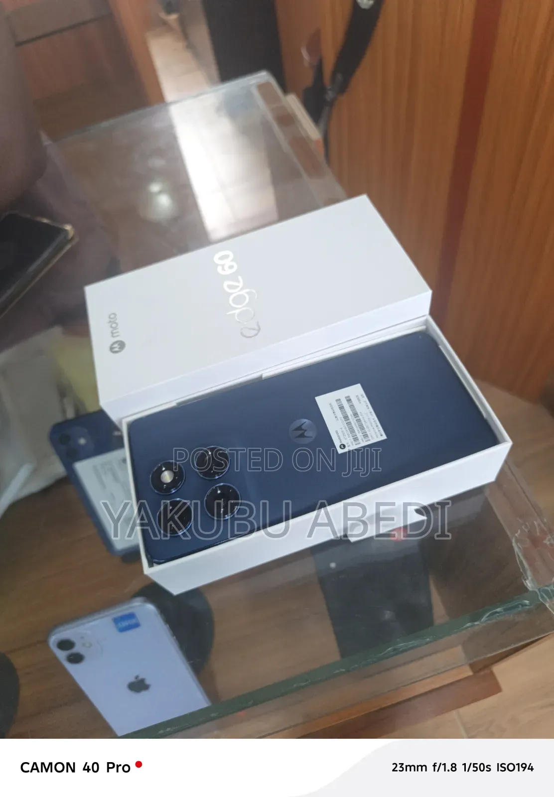 New Motorola Edge 60 256 GB Blue