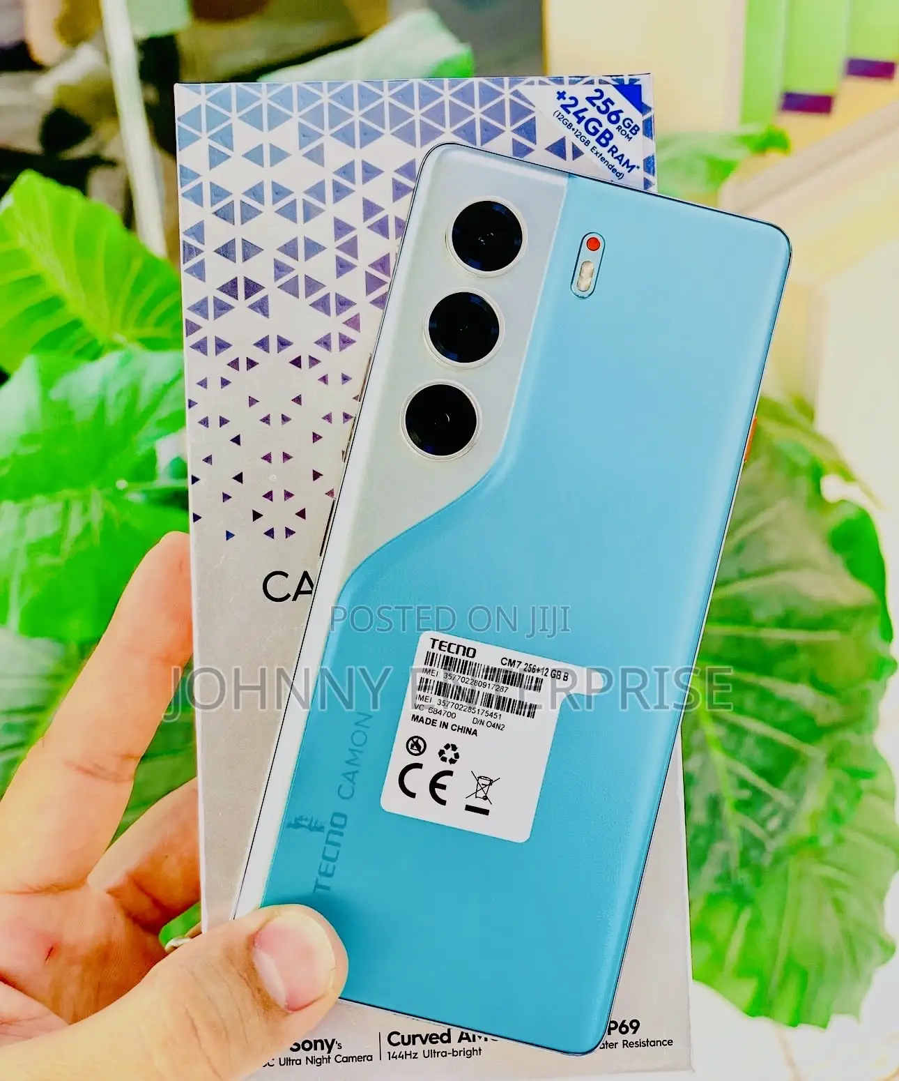 New Tecno Camon 40 Pro 5G 256 GB Blue