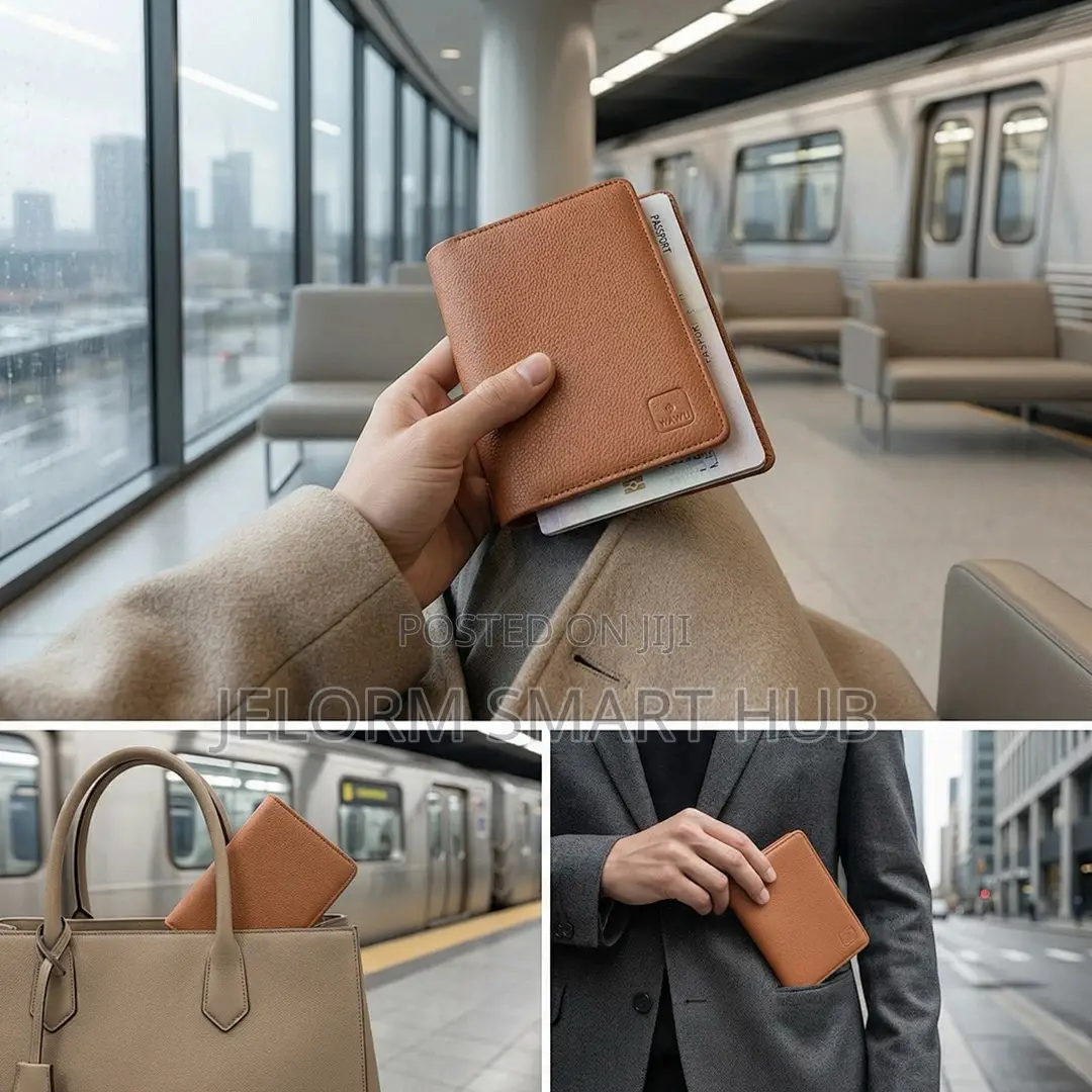 Wiwu Master Passport Wallet Rfid Blocking Travel Organizer Holder