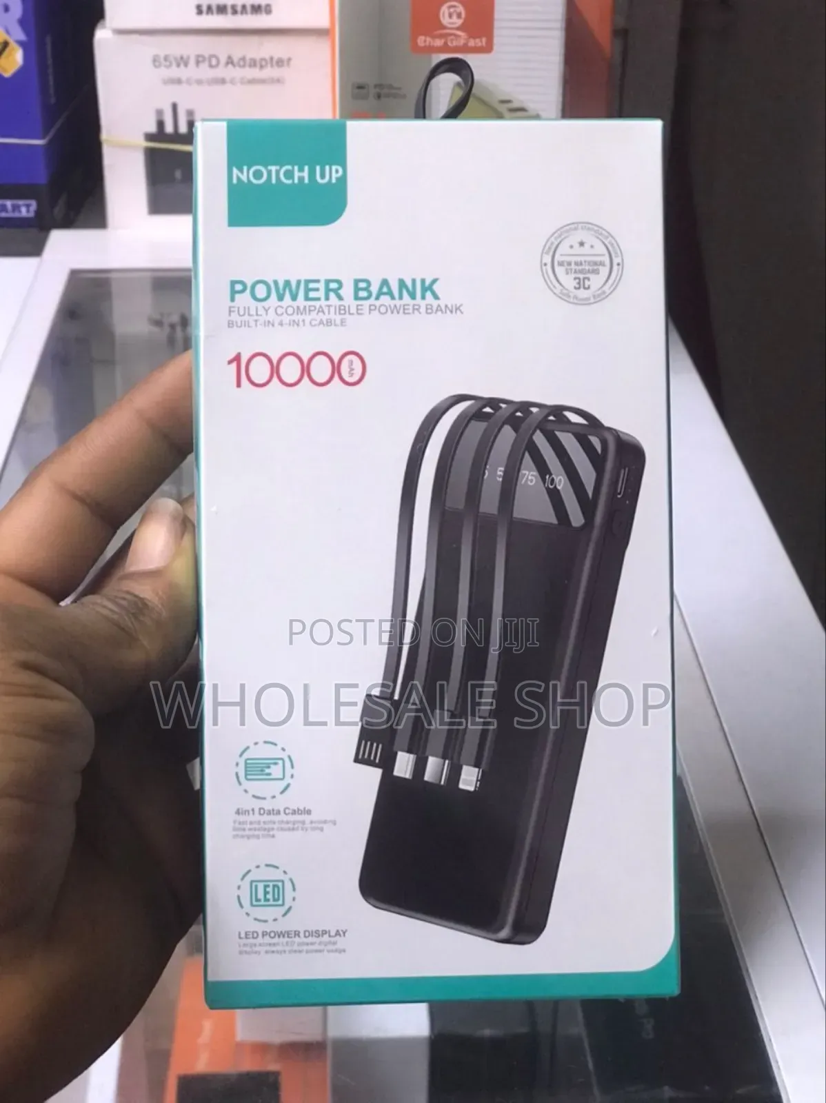 Notch Up 10,000mah Power Bank