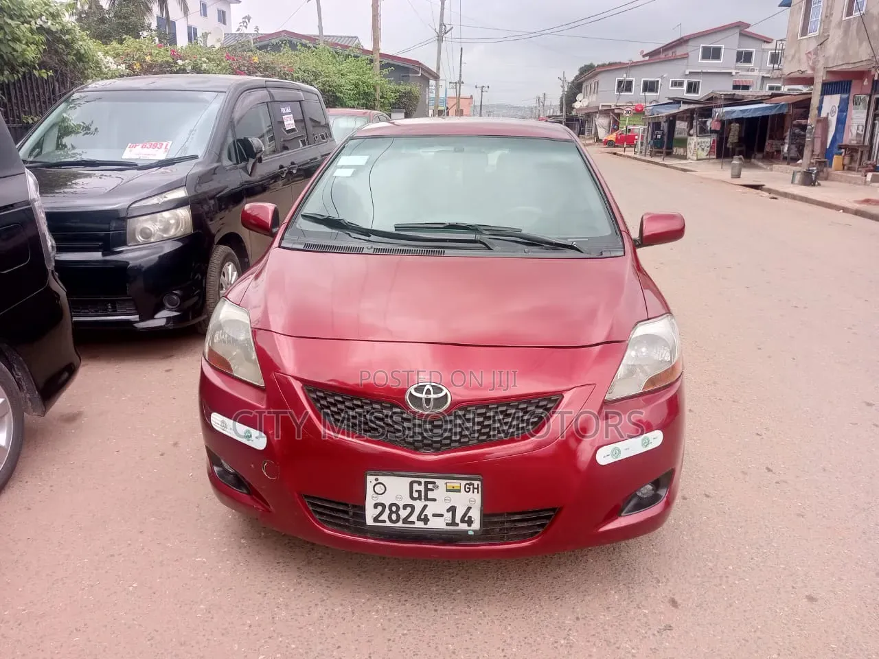 Toyota Yaris 2010 Red