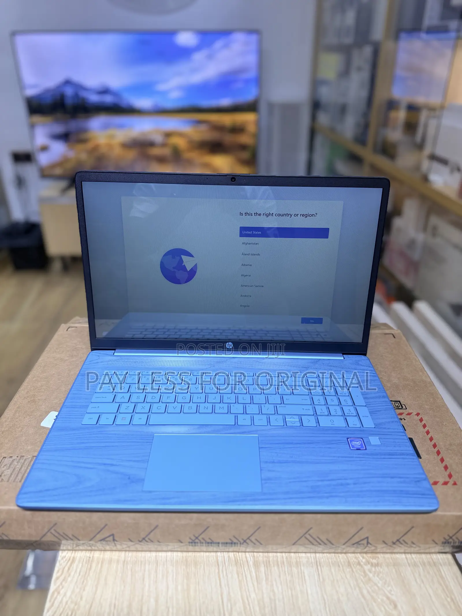 New Laptop HP 15 4GB Intel SSD 256GB
