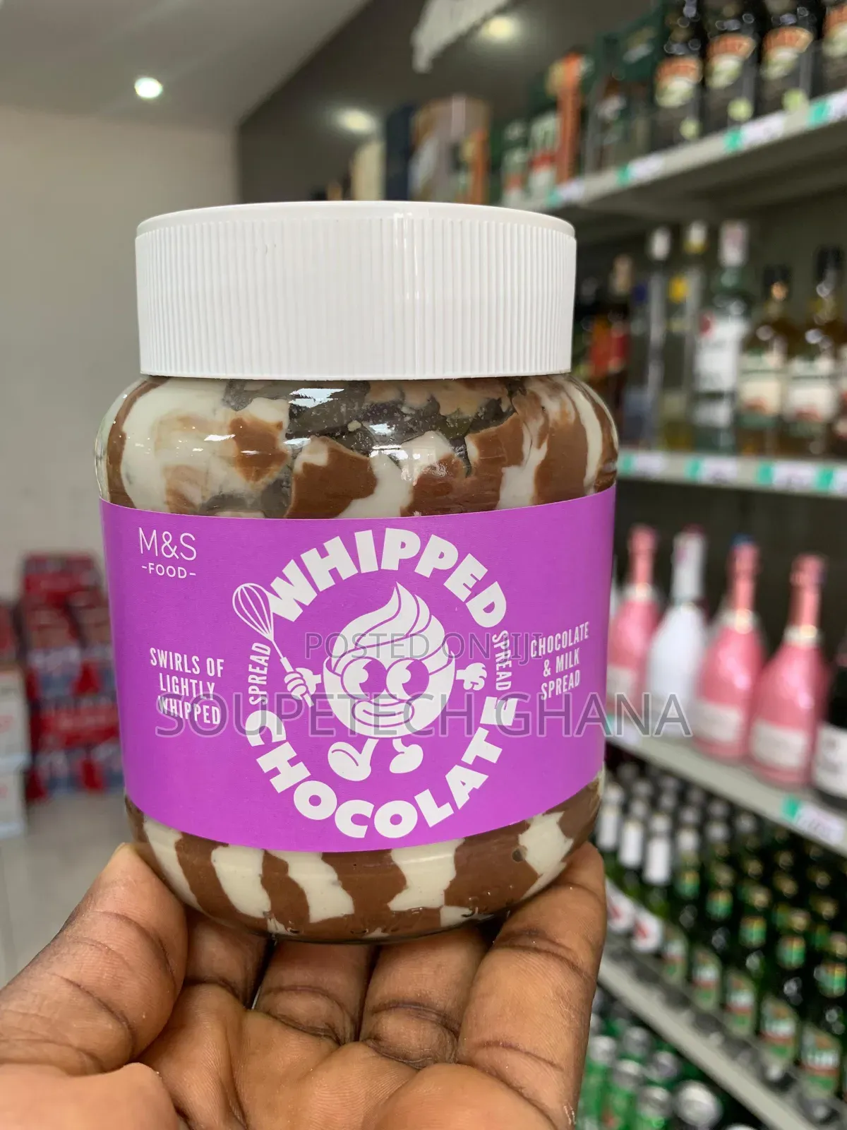 M S Whipped Chocolate Spread – Rich, Smooth Delicious