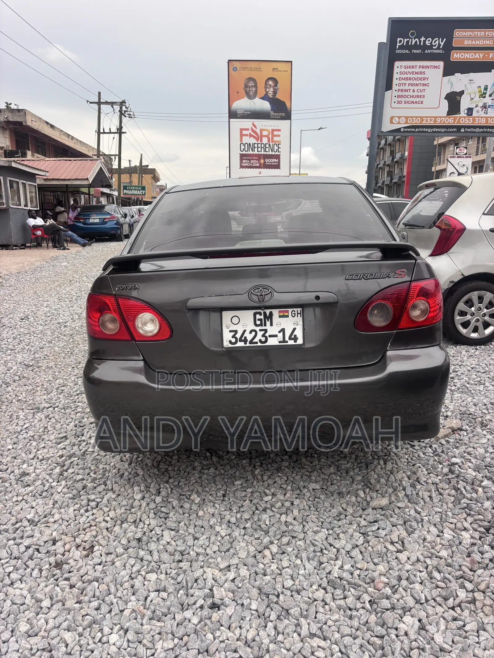 Toyota Corolla 2004 Gray