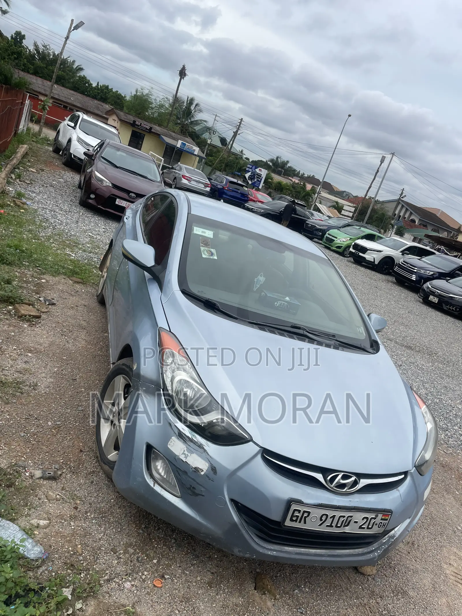 Hyundai Elantra 2012 Blue