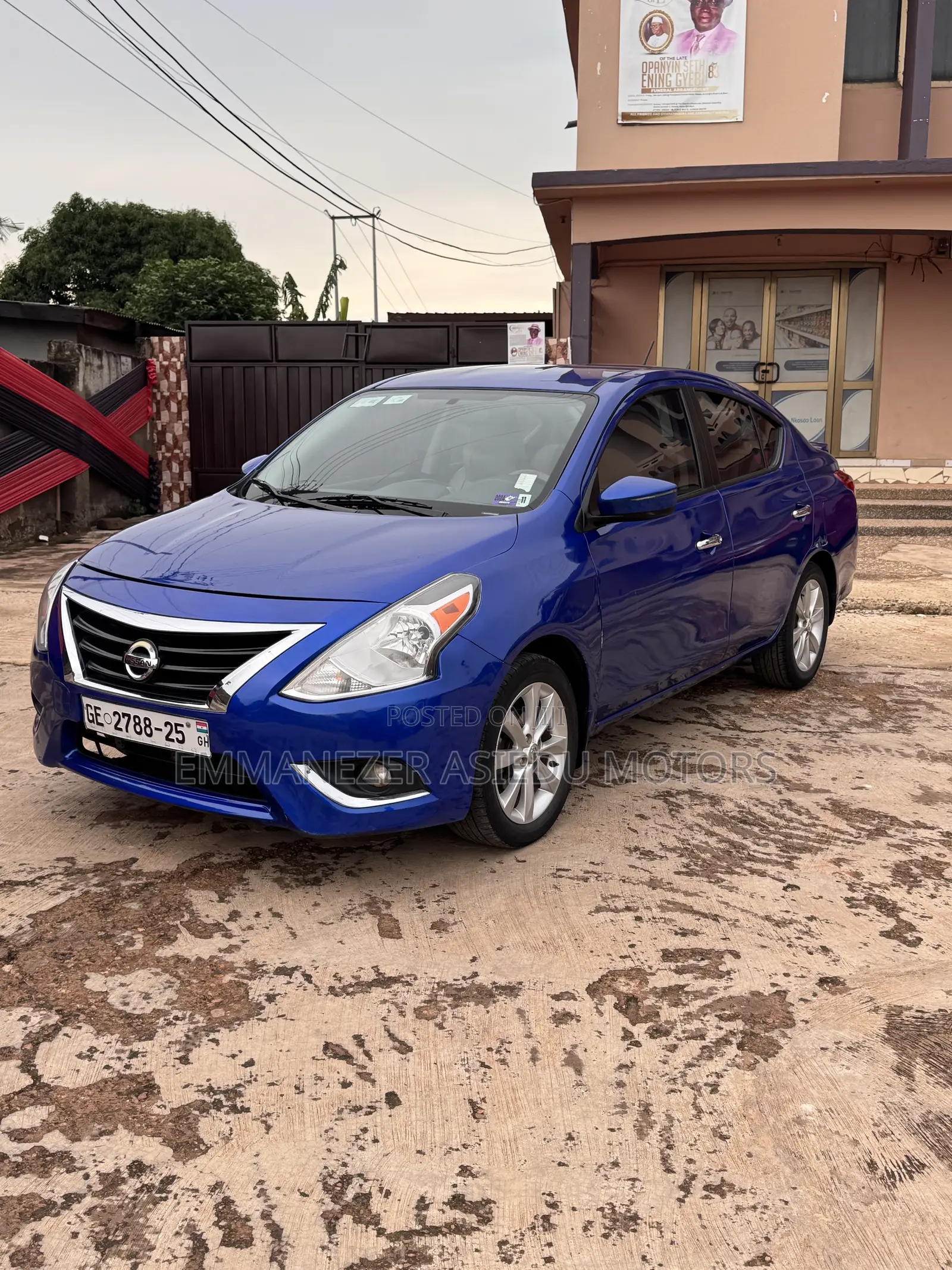 Nissan Versa 1.6 S 2017 Blue