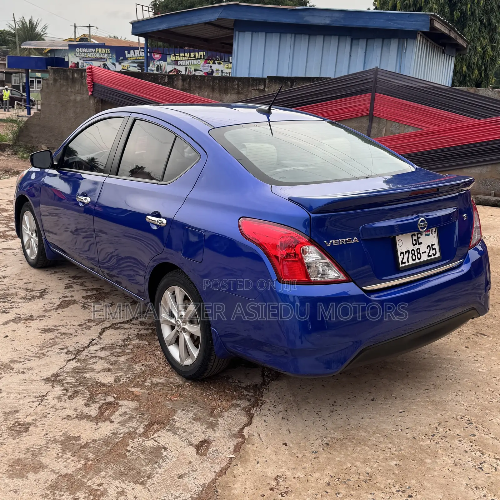 Nissan Versa 1.6 S 2017 Blue