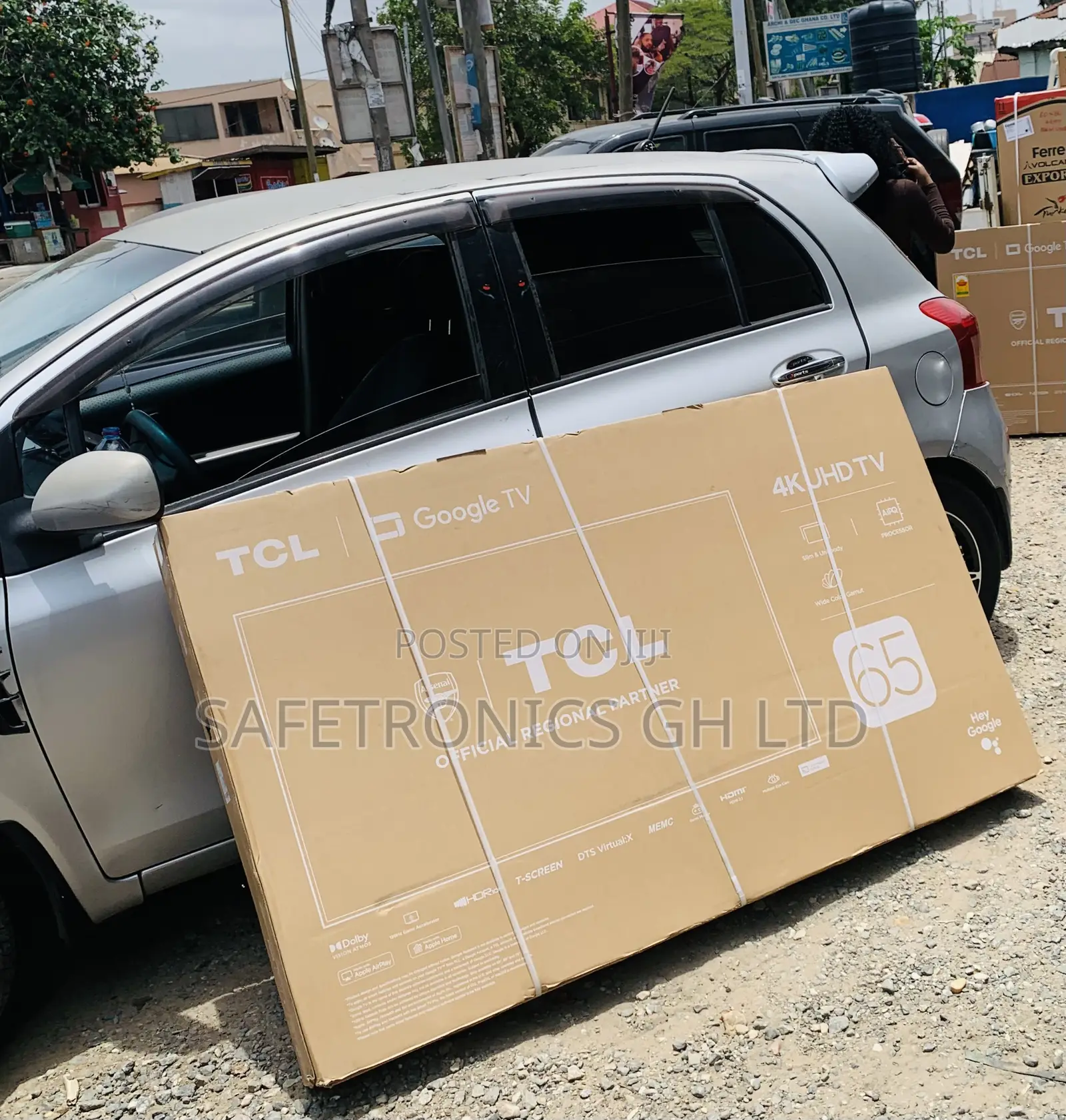 Exclusive New TCL Tv 65 Smart Satellite Andriod Uhd 