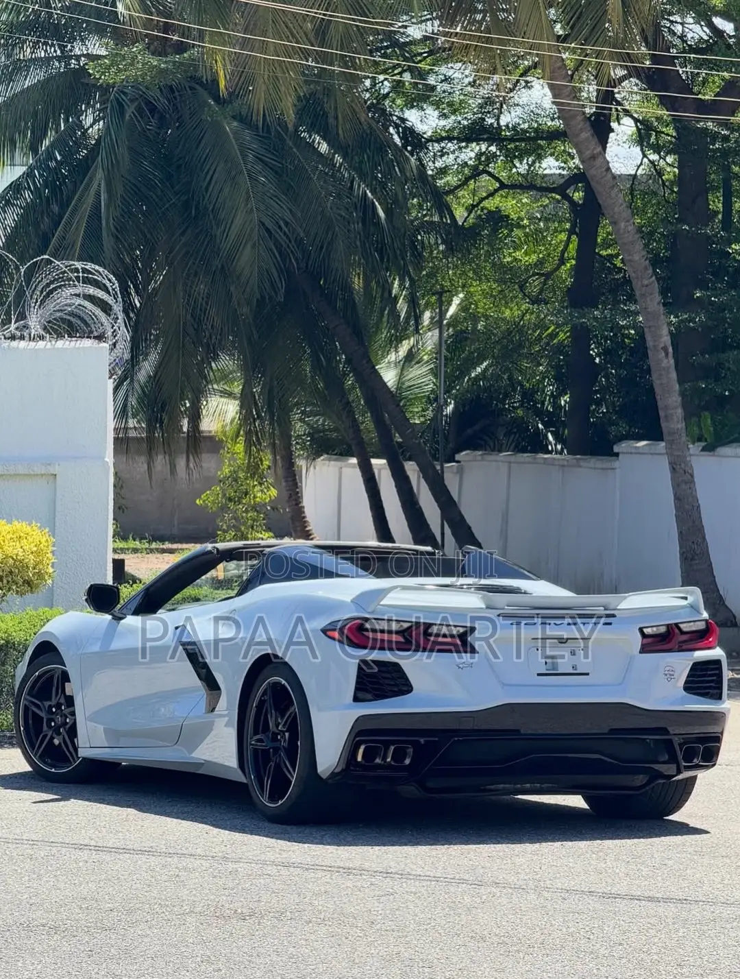 Chevrolet Corvette 2020 White