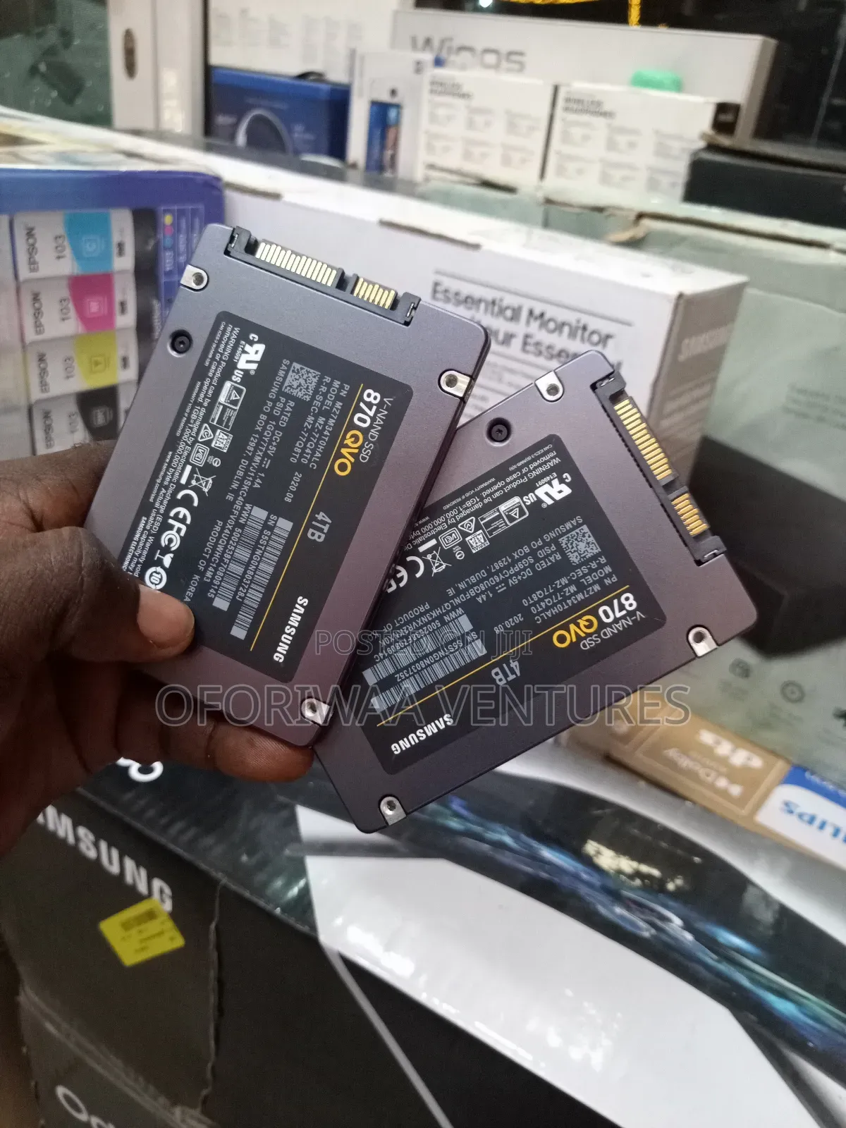 Samsung 870 Qvo 4tb Sata Iii Internal Solid State Drive - 2.5" QLC
