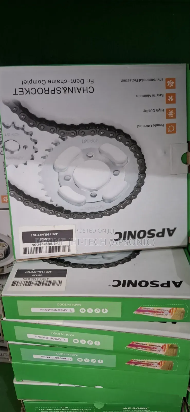 Chain and Sprocket Ap125