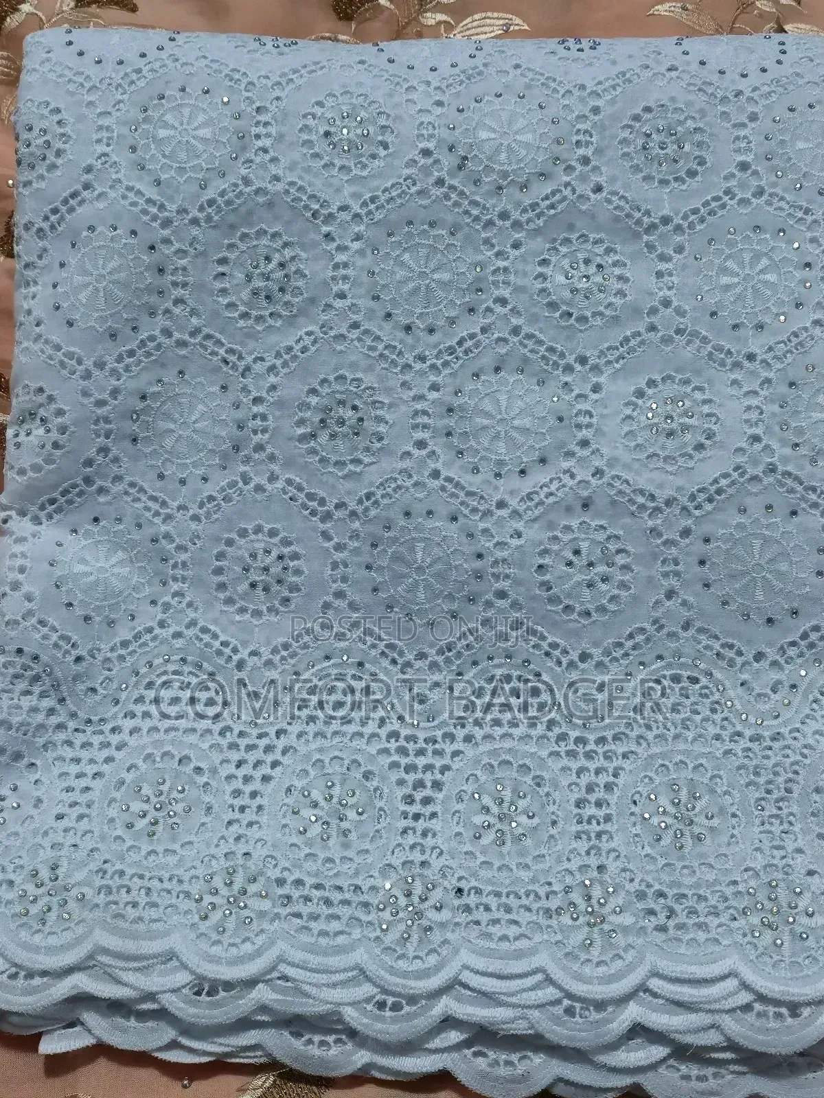 Beautifully Designed White Lace