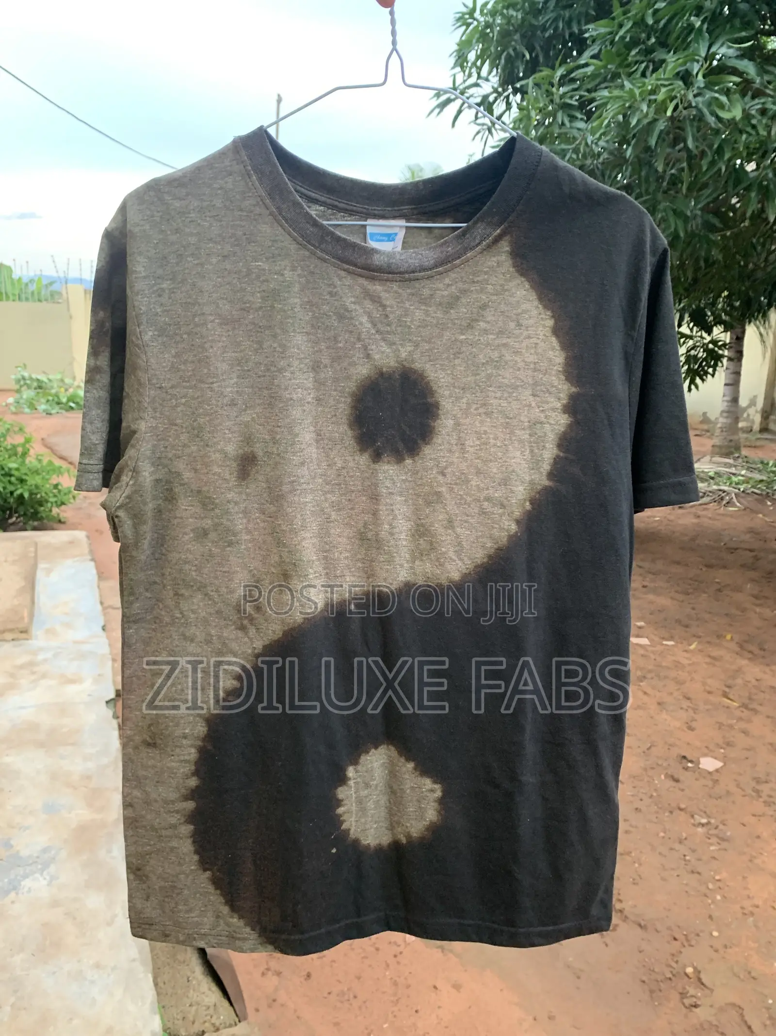Bleach Dye Ying Yeng T Shirt