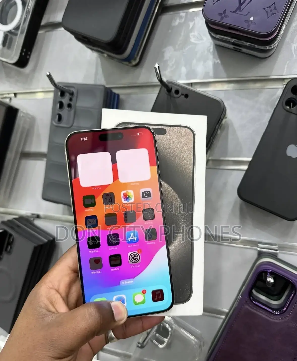 Apple iPhone 15 Pro Max 256 GB Silver
