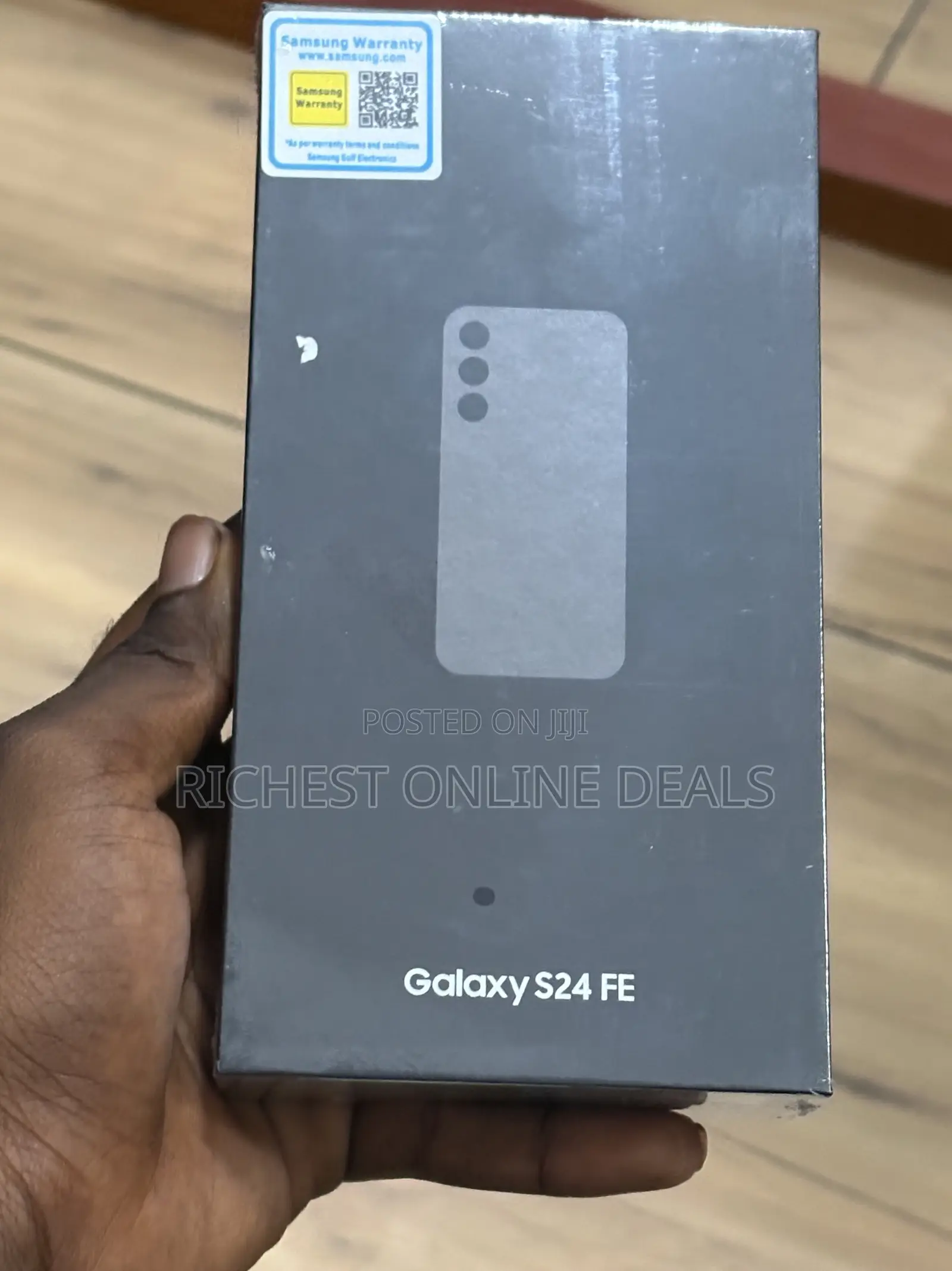 New Samsung Galaxy S24 FE 128 GB Black