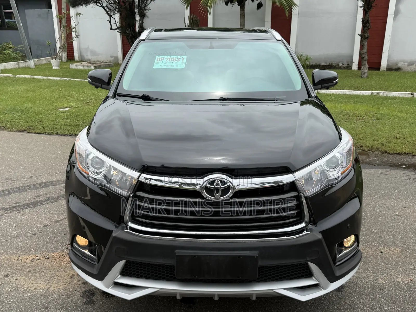 Toyota Highlander XLE V6 4x4 (3.5L 6cyl 6A) 2016 Black