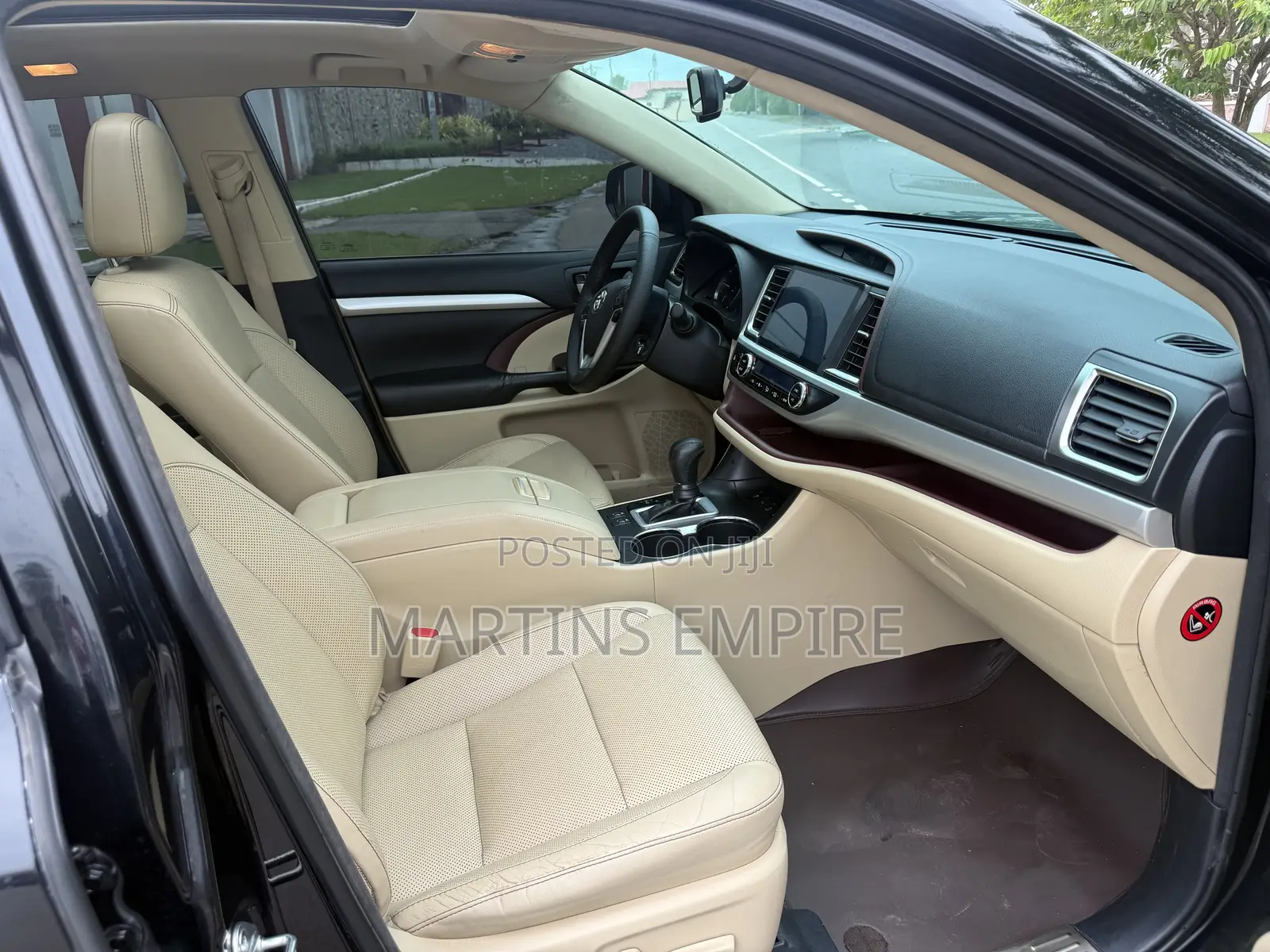 Toyota Highlander XLE V6 4x4 (3.5L 6cyl 6A) 2016 Black