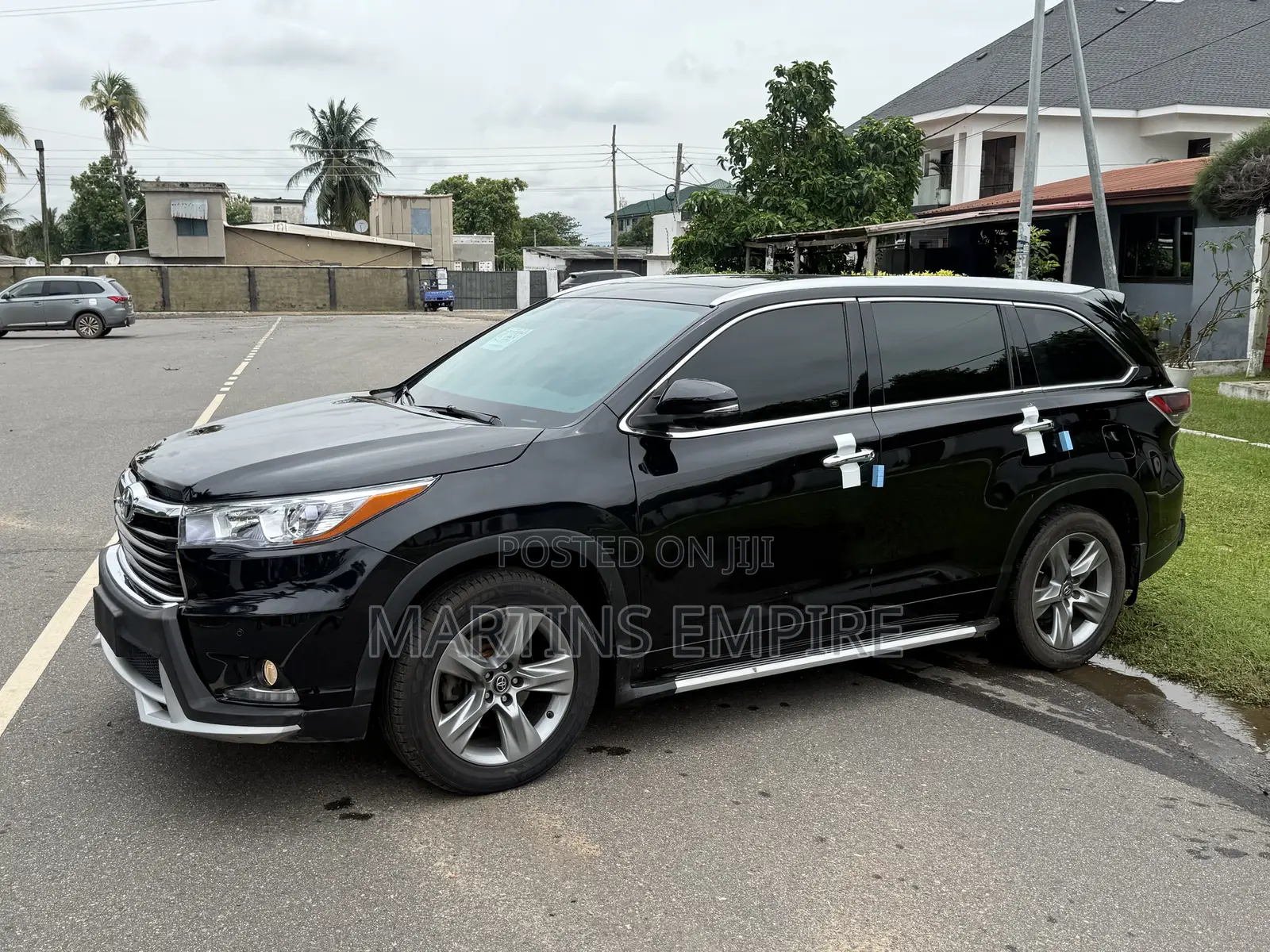 Toyota Highlander XLE V6 4x4 (3.5L 6cyl 6A) 2016 Black